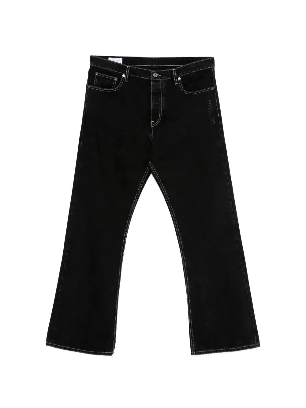 Off White Men `Half Arrow` Slim Relax Jeans - 1