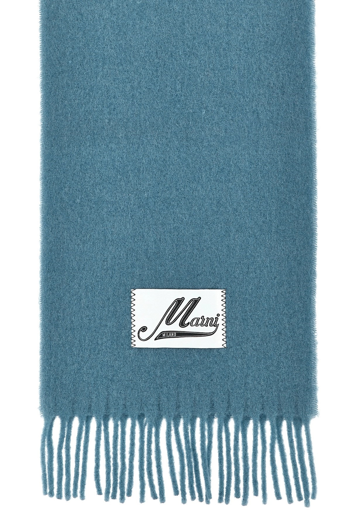 Logo patch scarf - 2
