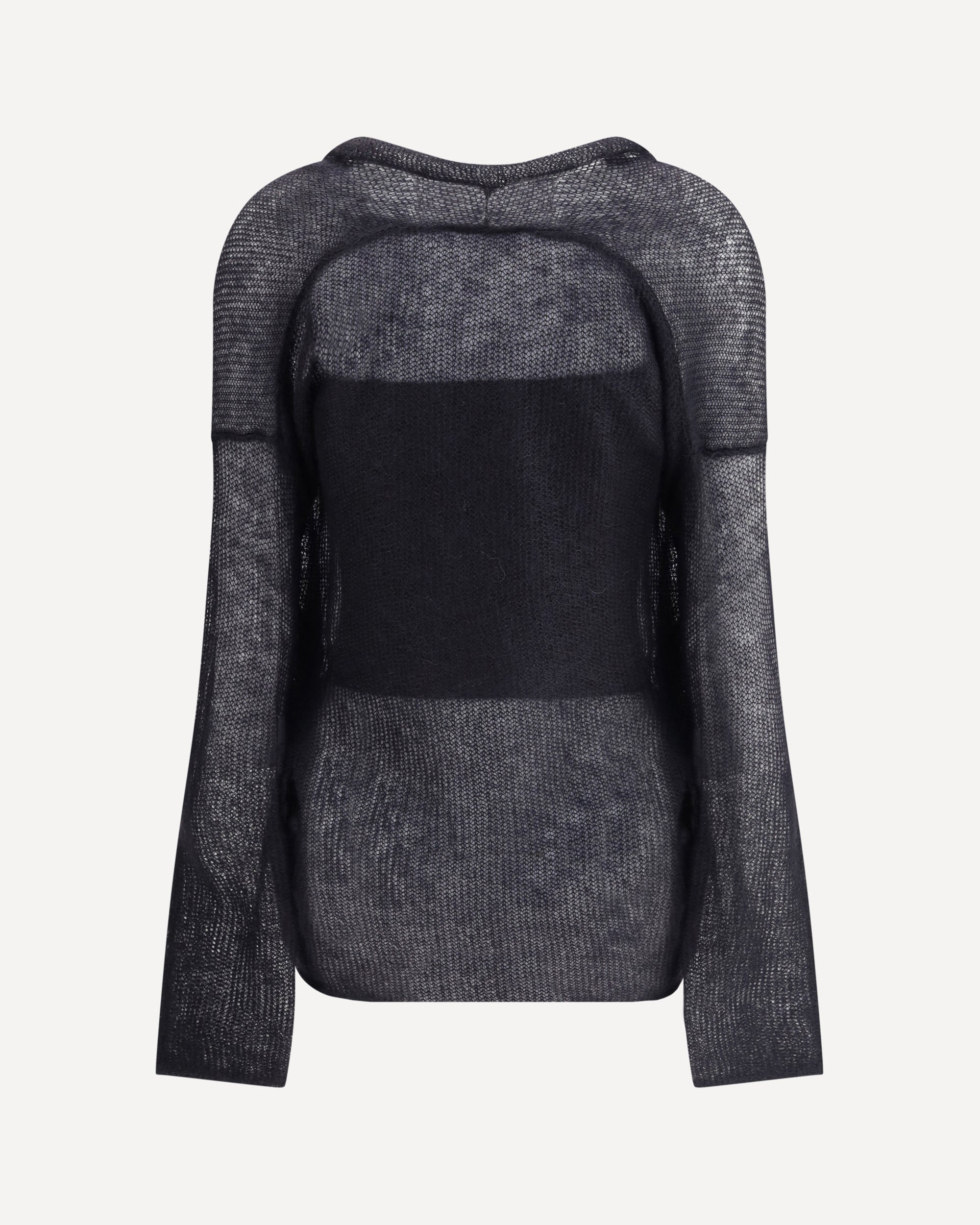 Double-breasted cardigan and top in a wool and mohair blend Twin-set - 2
