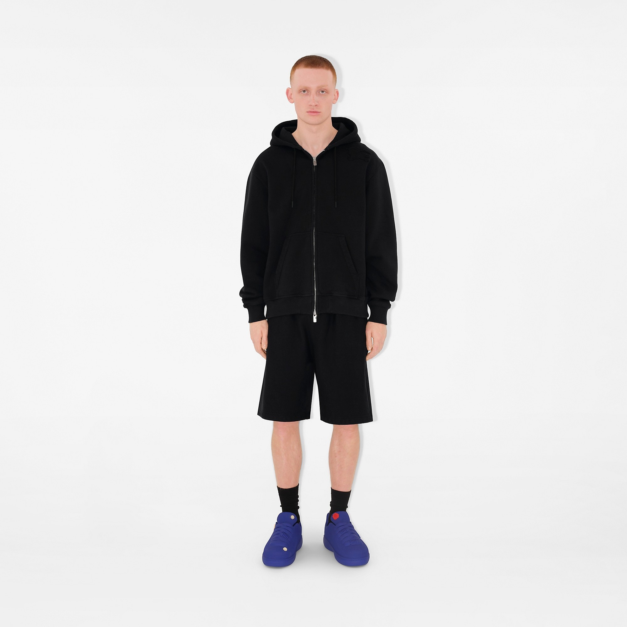 Cotton Zip Hoodie - 2