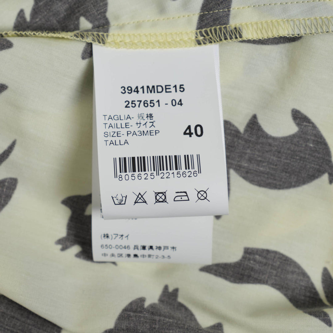 All Over Rabbits Button-Up Blouse - 4