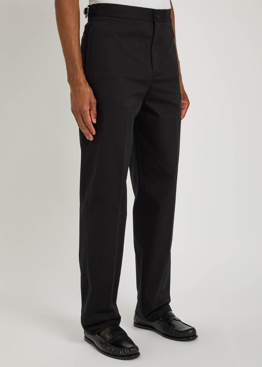 Casablanca Tapered-leg Stretch-cotton Chinos - 2