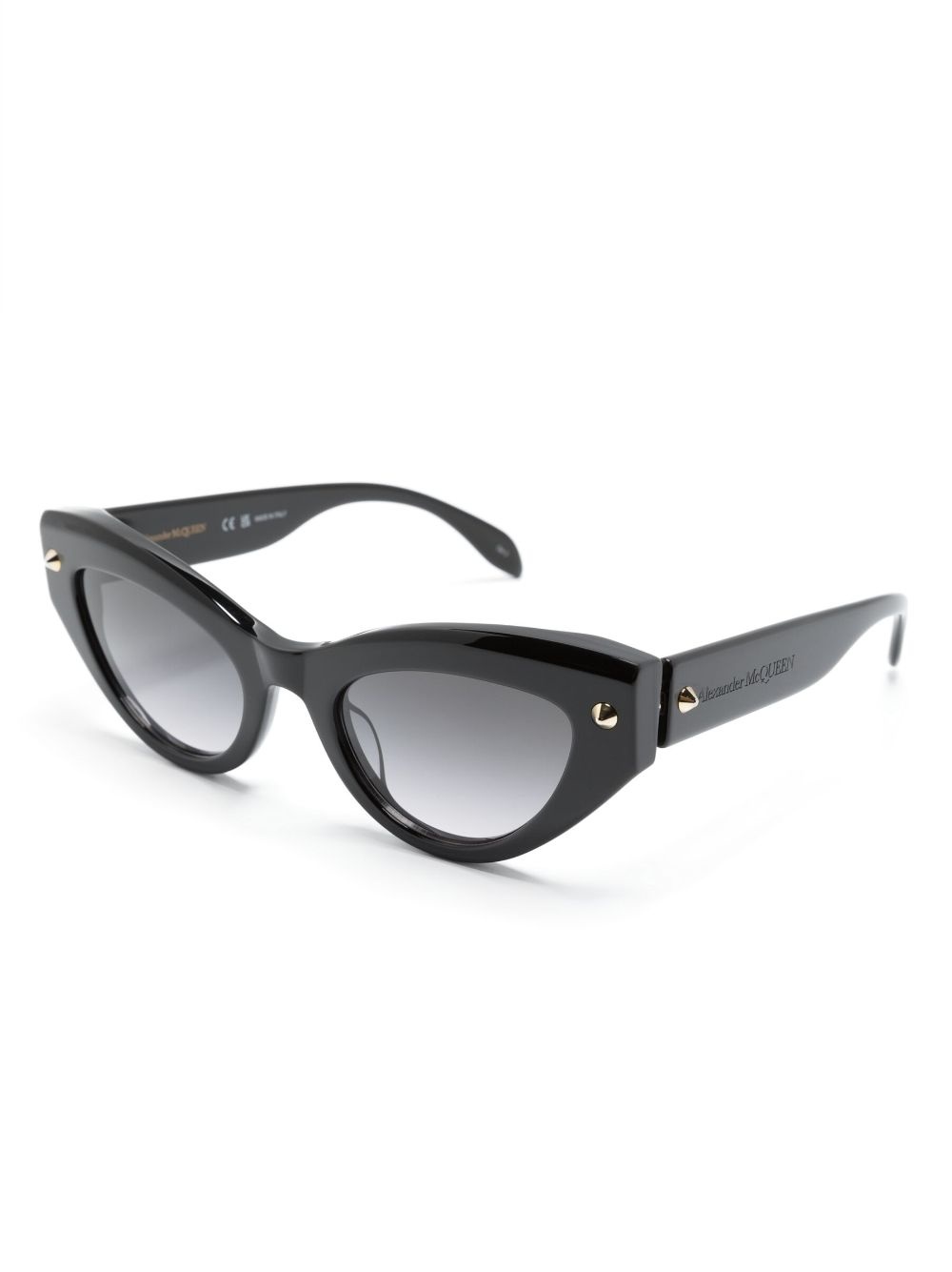 Spike-studs detail cat-eye sunglasses - 2