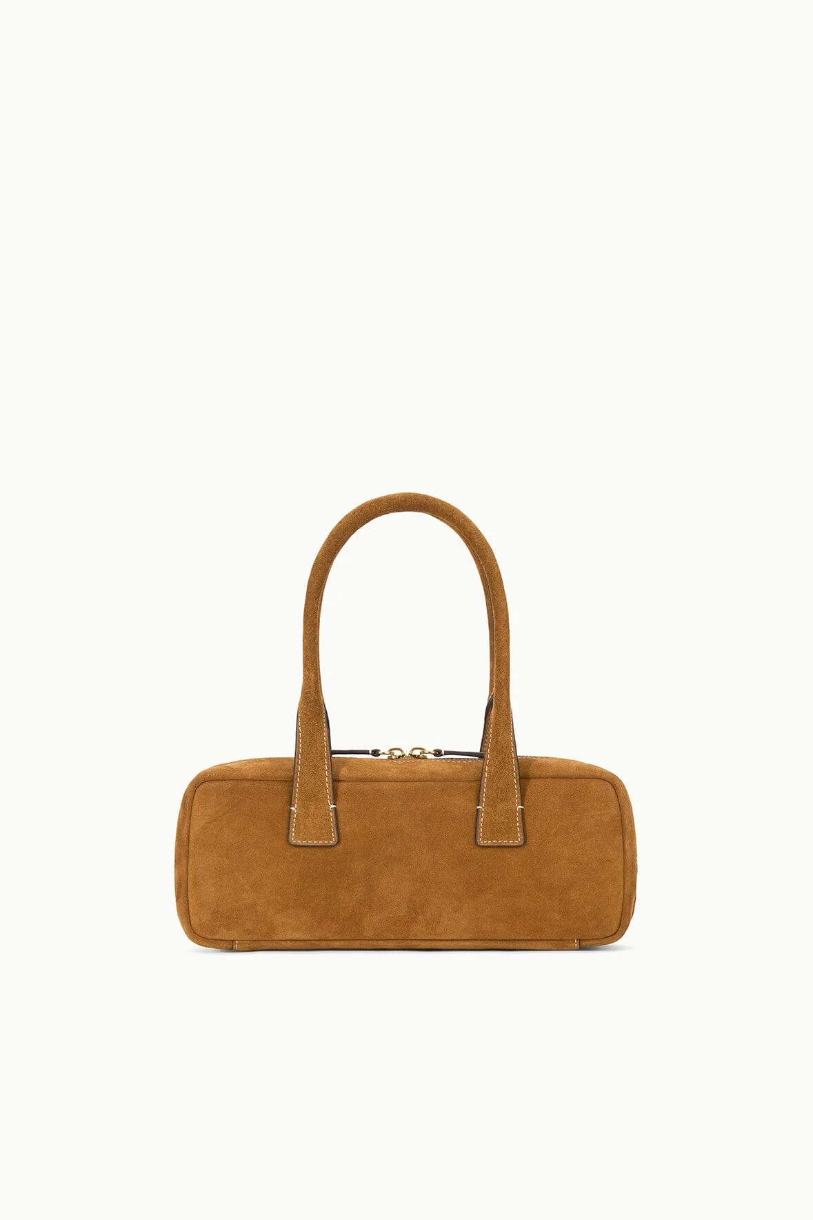 STAUD DUDE SHOULDER BAG TAN SUEDE - 1