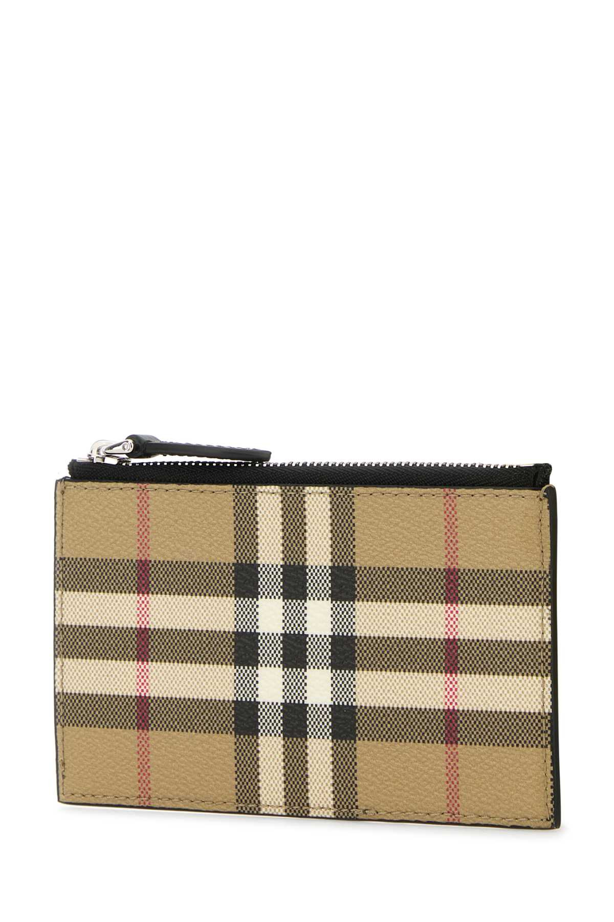 Burberry Men Printed Canvas Card Holder - 2