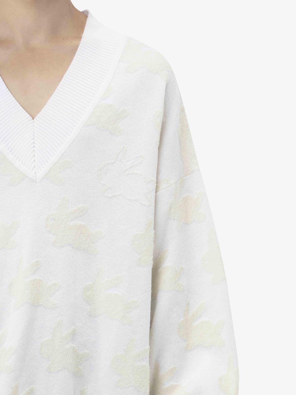 BUNNY V NECK JUMPER - 6
