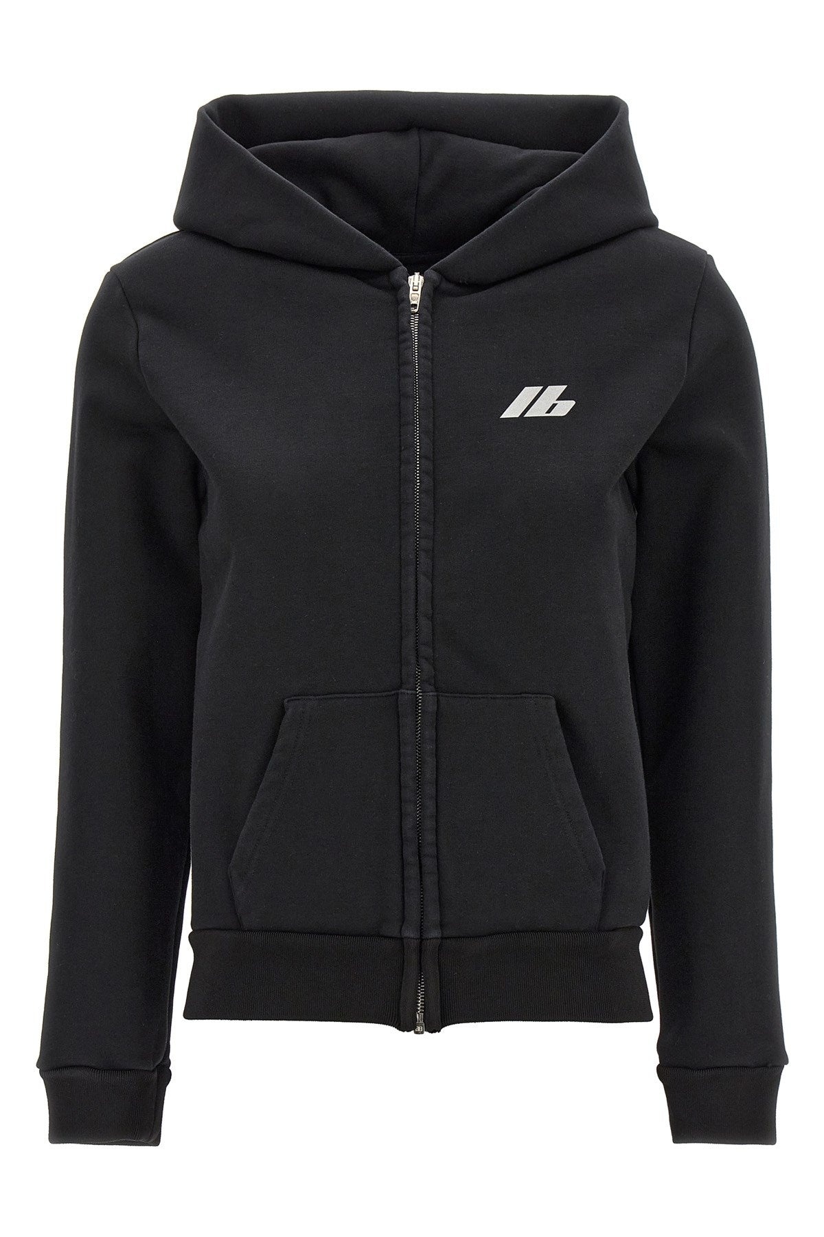 Balenciaga Women Logo Print Hoodie - 1