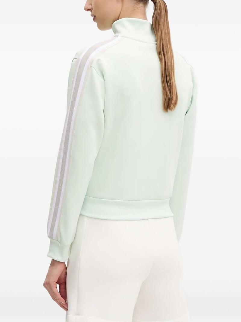 GUESS USA stripe-detail zip-up sweatshirt outlook