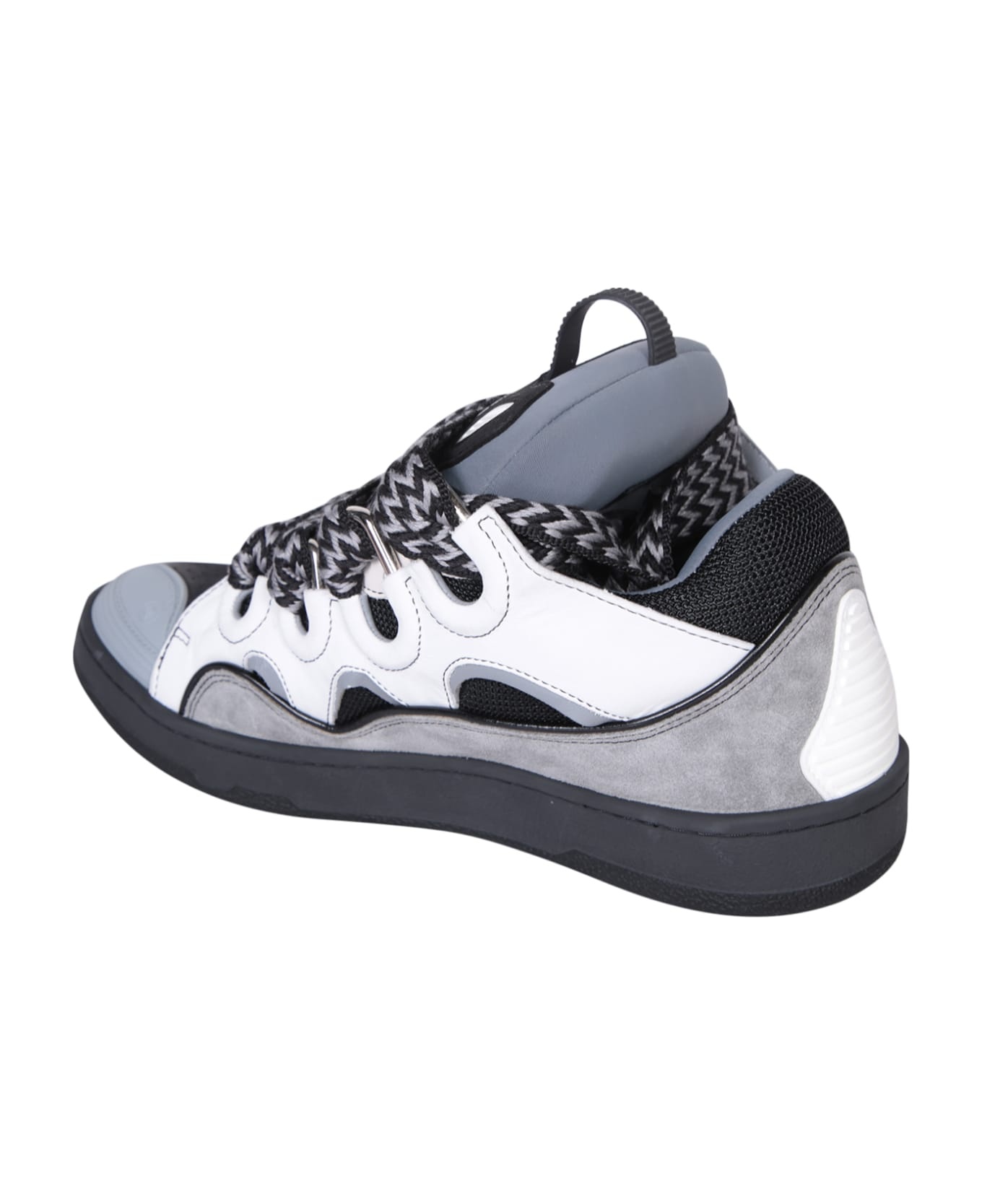 Curb White/grey Sneakers - 3