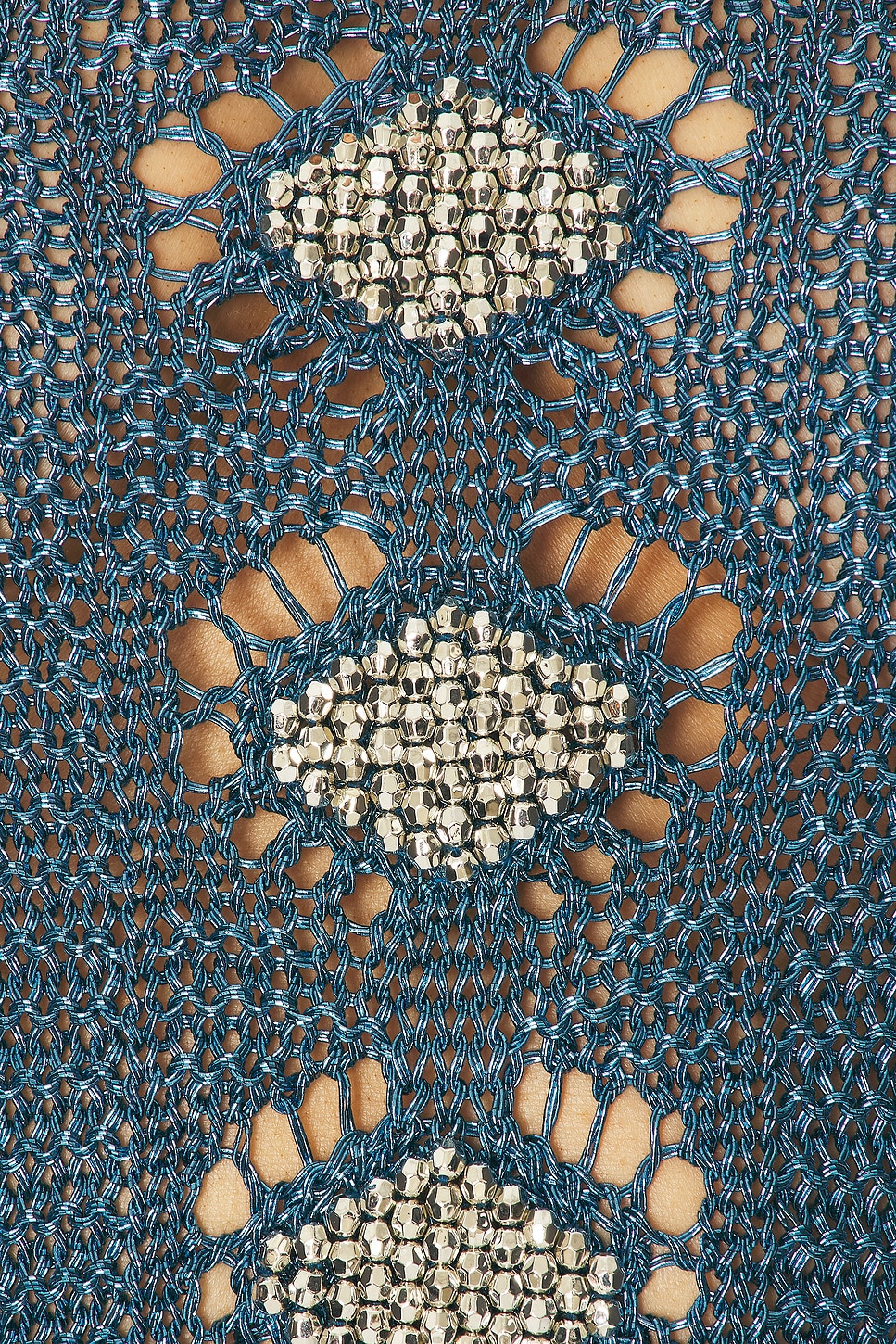 Crochet Lurex Dress - 4