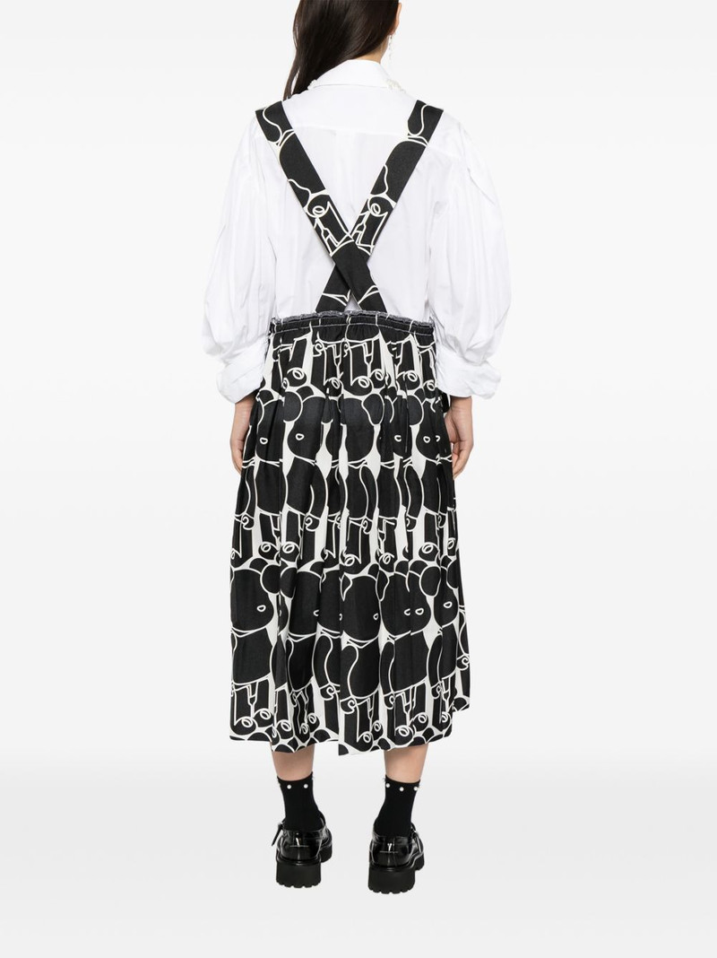 Bearbrick-printed skirt 4