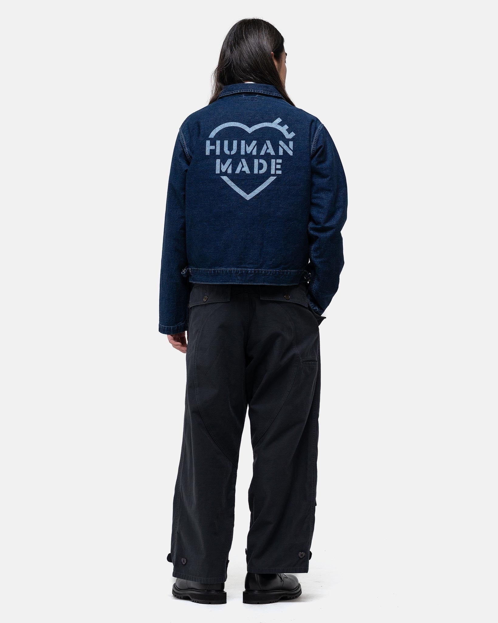 Denim Naval Jacket  Indigo - 3