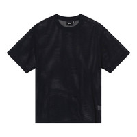 Stüssy Stussy Cotton Mesh Short-Sleeve Crew 'Black' | REVERSIBLE