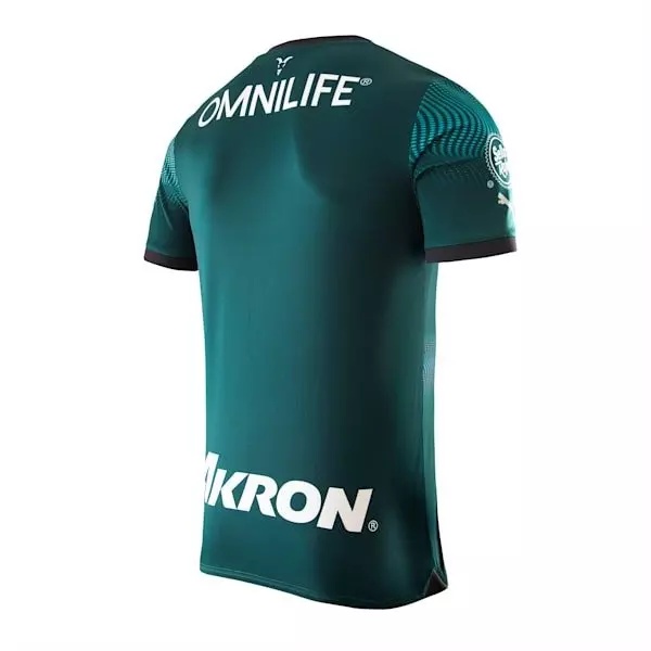 PUMA Men's Chivas 2023-2024 Soccer Alternative Kit Replica Jersey - Blue/Green - 2