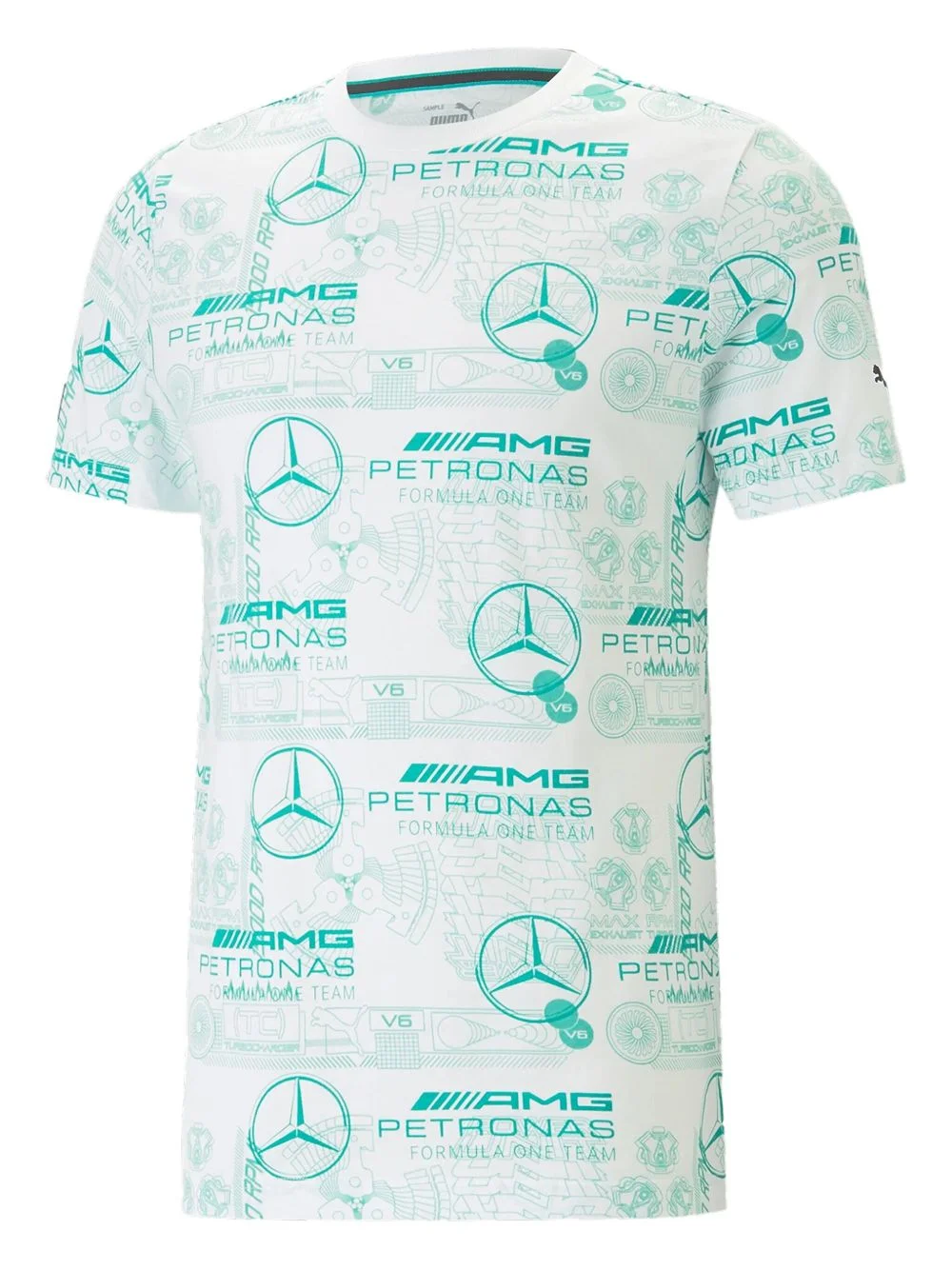 MapF1 Mercedes Aop all-over-print T-shirt - 1