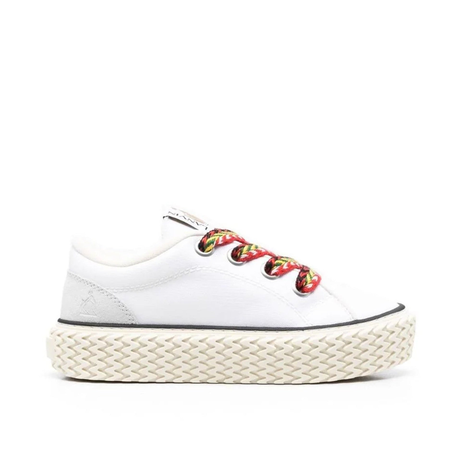 Lanvin Cotton Lace-Up Sneakers Women - 5