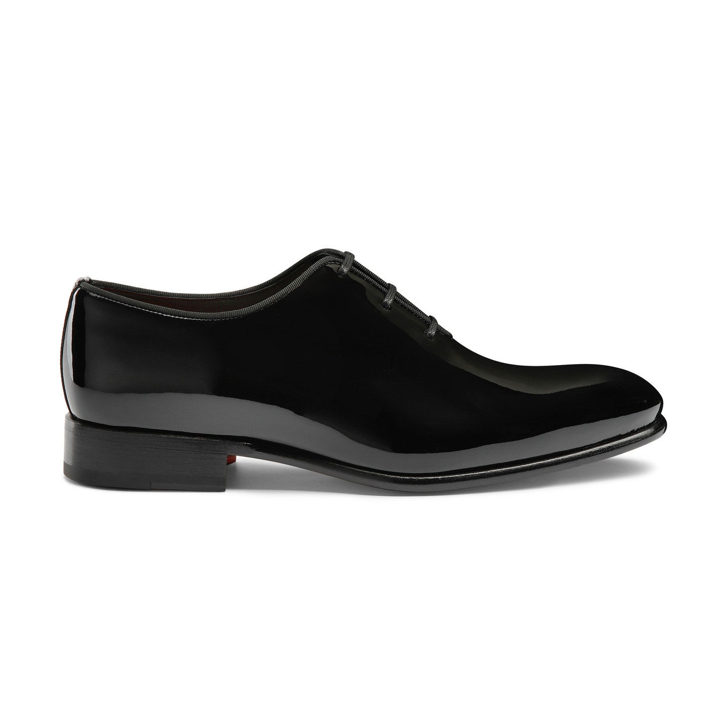 Men's black patent leather Oxford shoe - 2