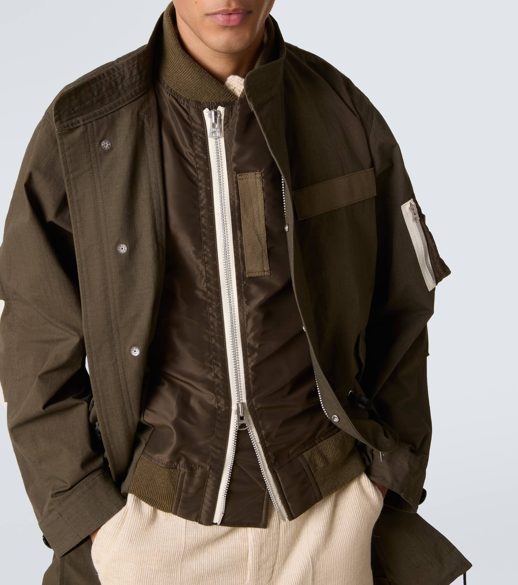 Cotton-blend ripstop jacket - 5