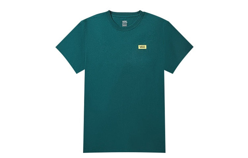 Vans Alphabet Printing Casual Short Sleeve Couple Style Green VN0A4BRPTTZ - 1