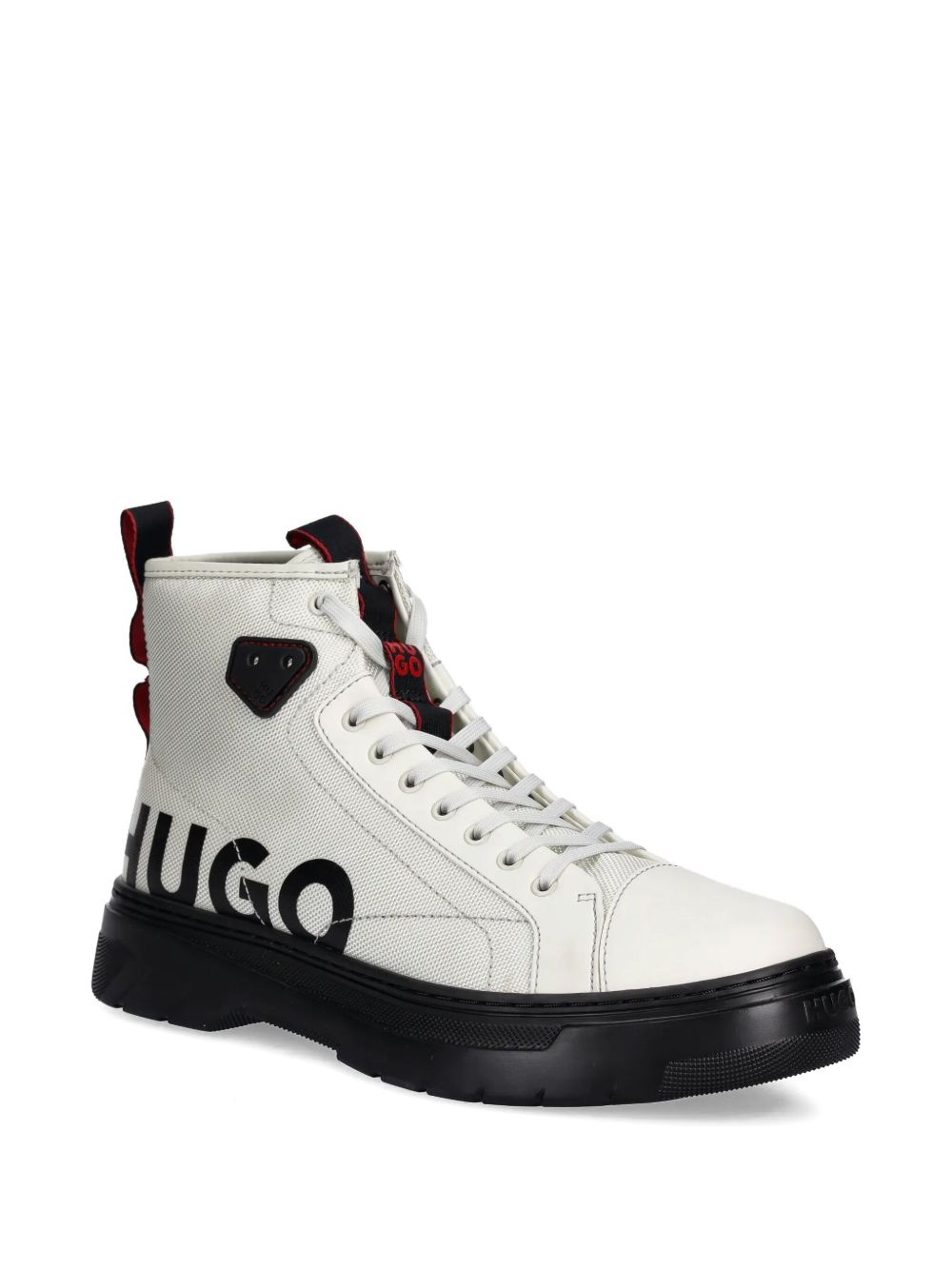 logo-print boots - 2