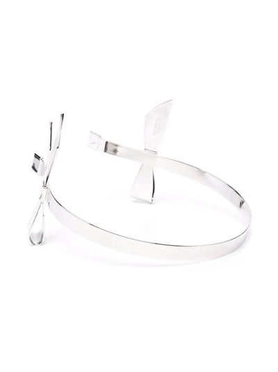 SHUSHU/TONG bow-detail metal headband outlook