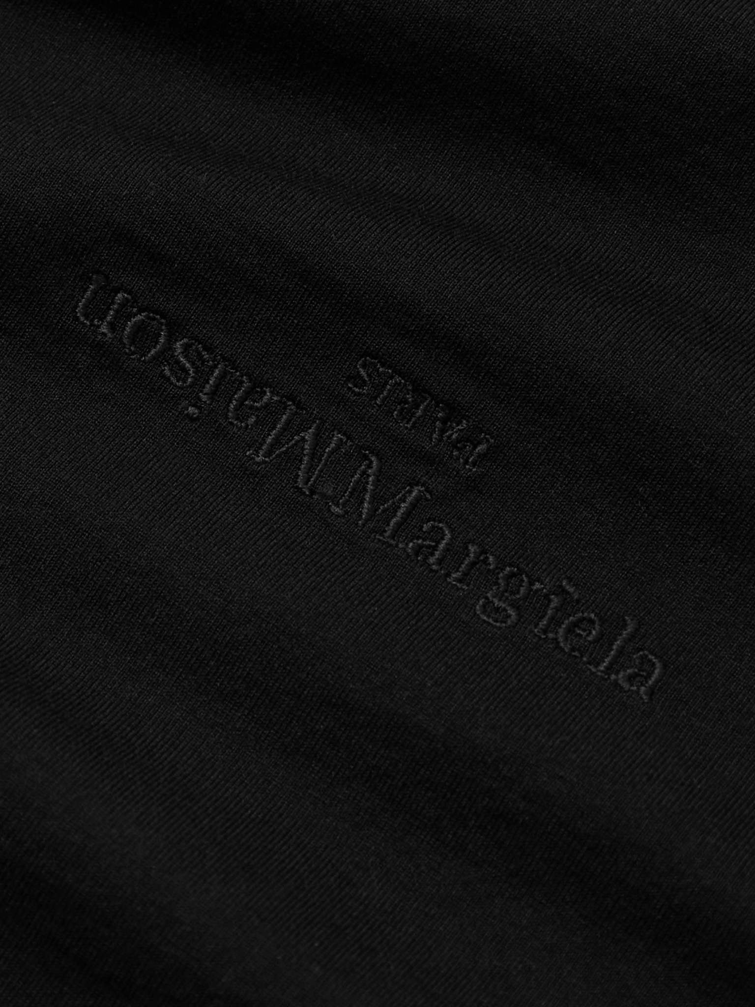 Logo-Embroidered Cotton-Jersey T-Shirt - 3
