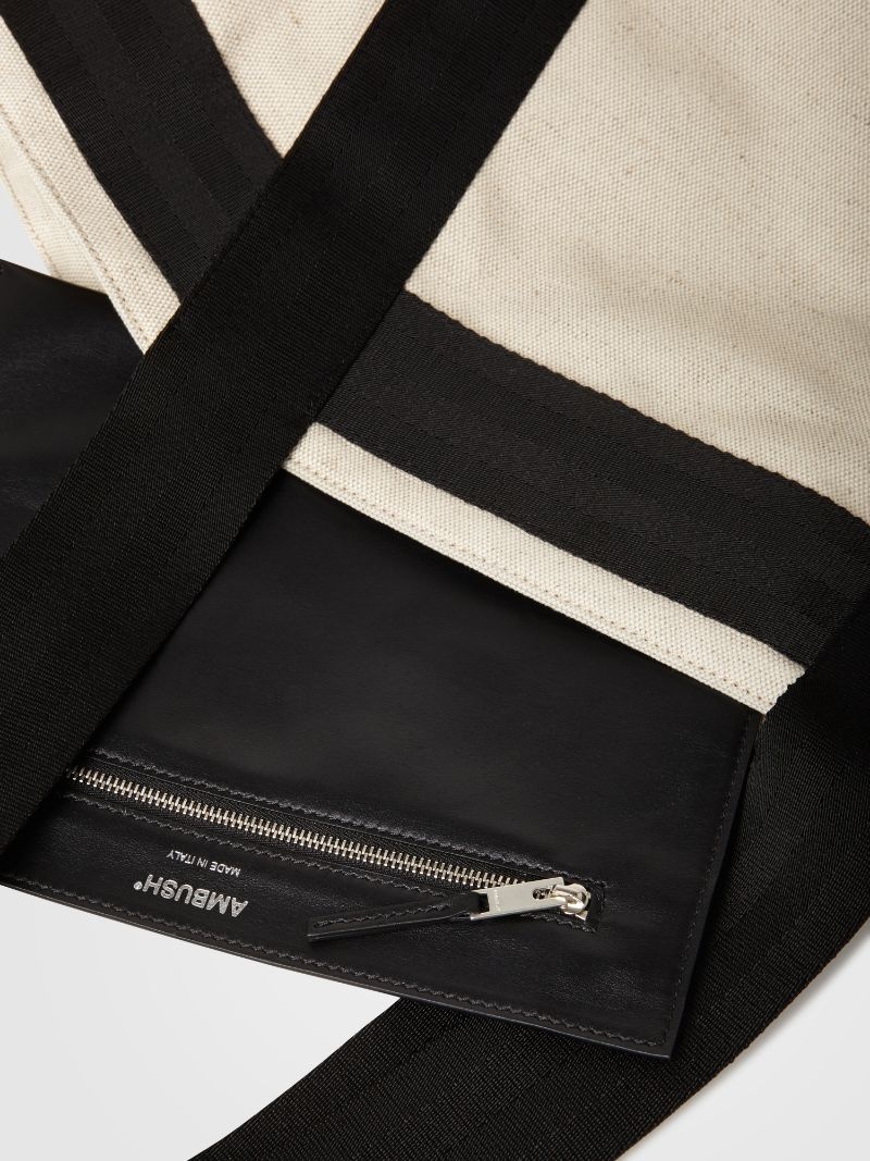 EMBOSS LOGO MEDIUM TOTE - 6
