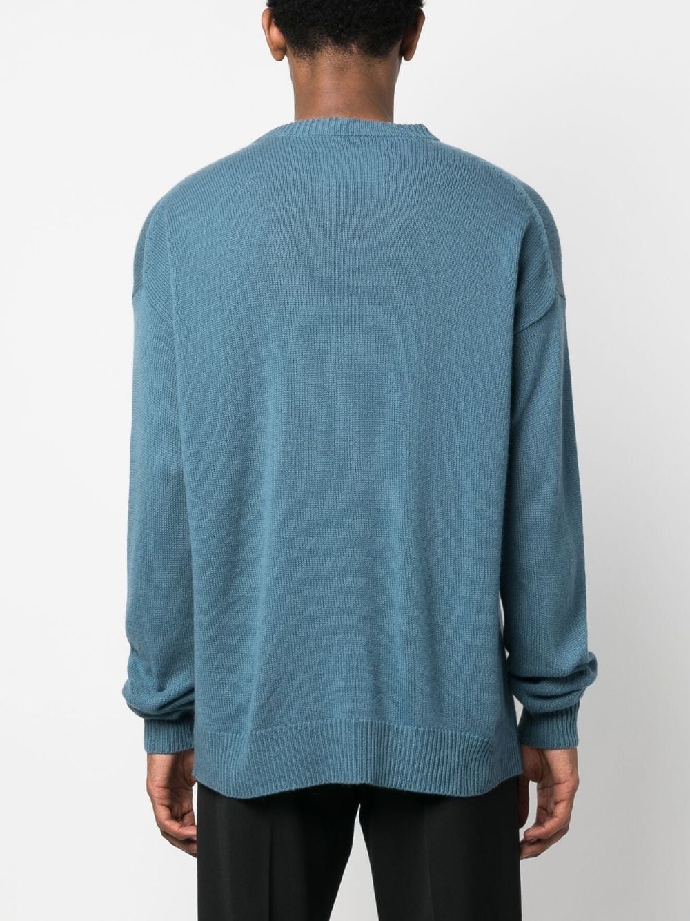 crew-neck cashmere jumper - 4