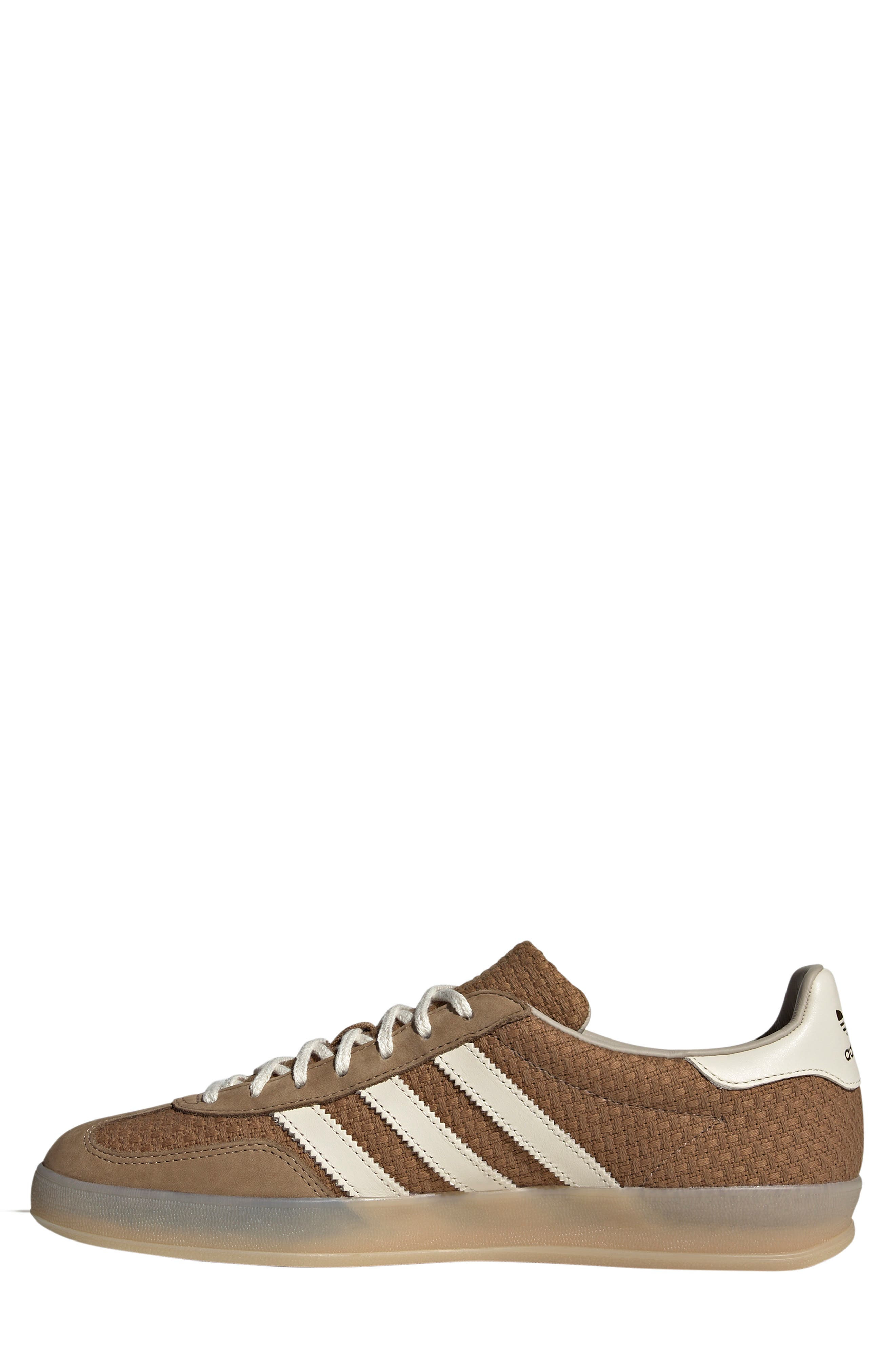 adidas Gazelle Indoor Sneaker in Brown Desert/White/Beige at Nordstrom - 6