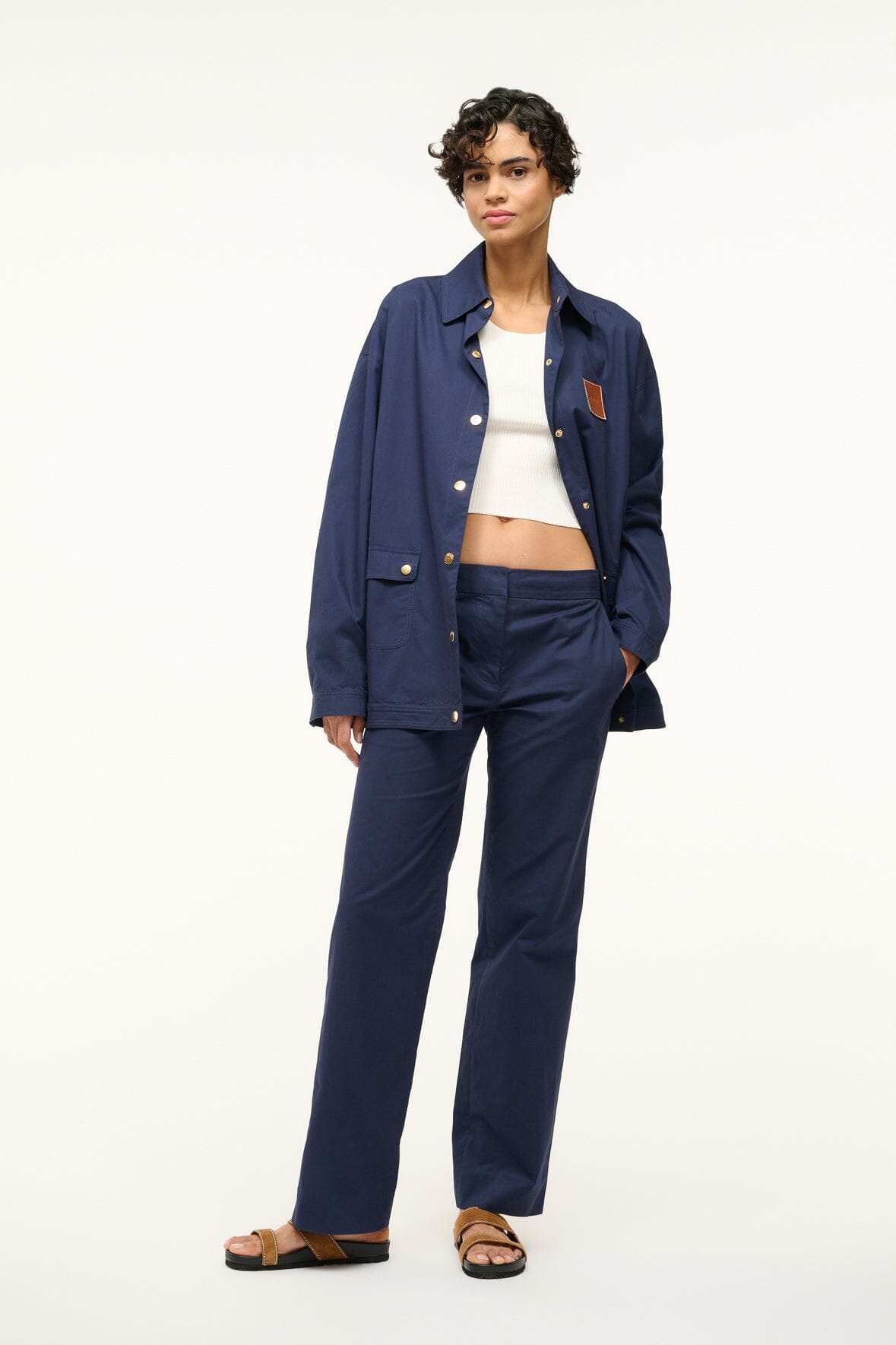STAUD ESTERO JACKET NAVY - 3