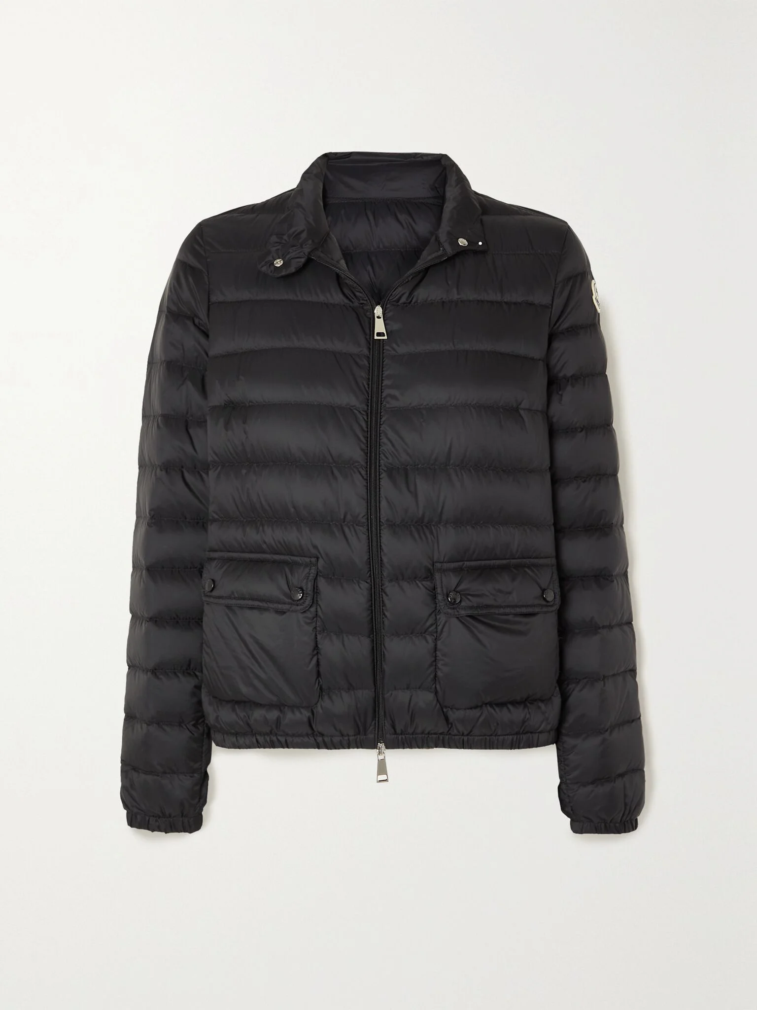 Lans quilted shell down jacket Black - 1