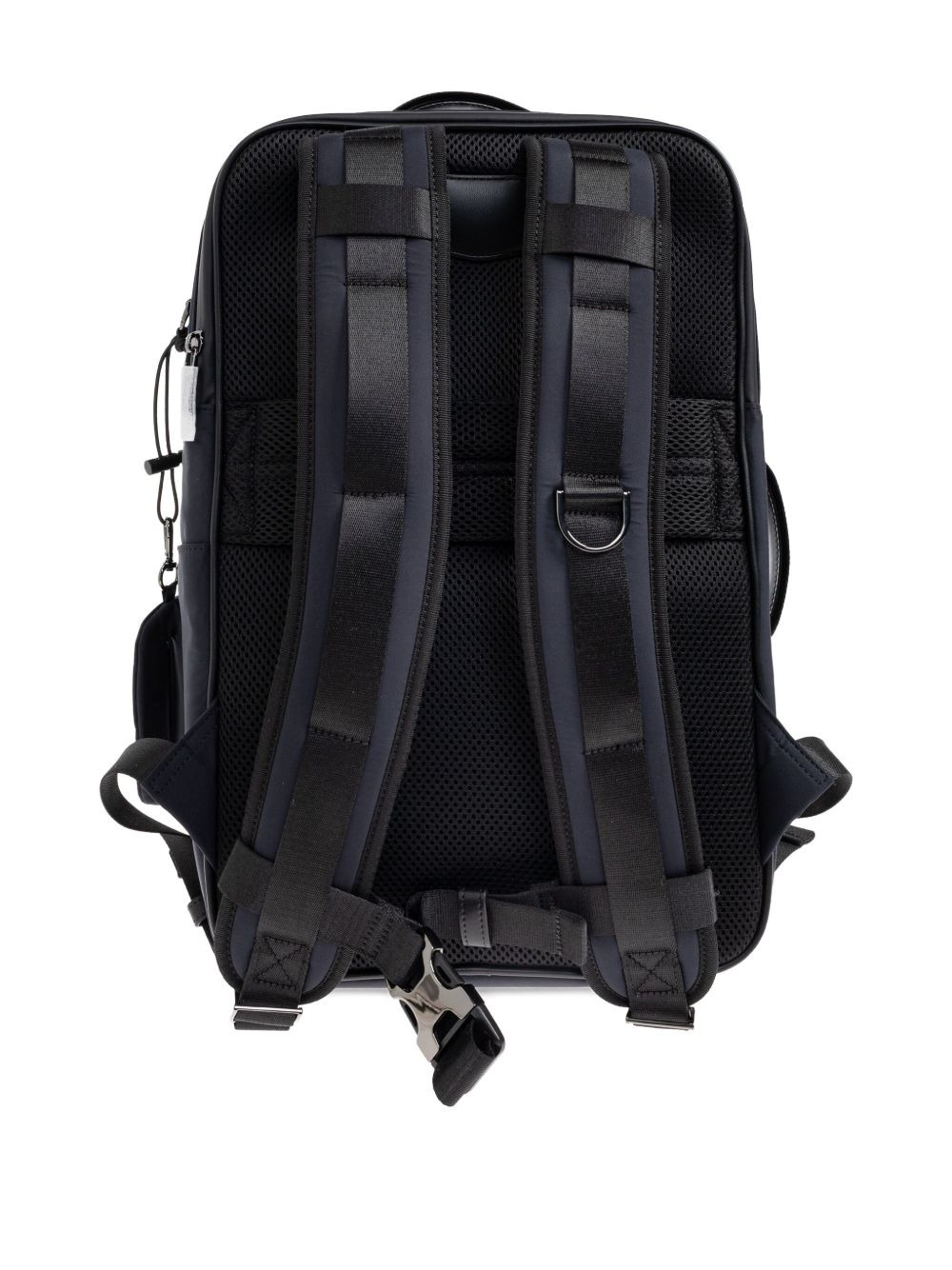 logo-patch adjustable backpack - 3
