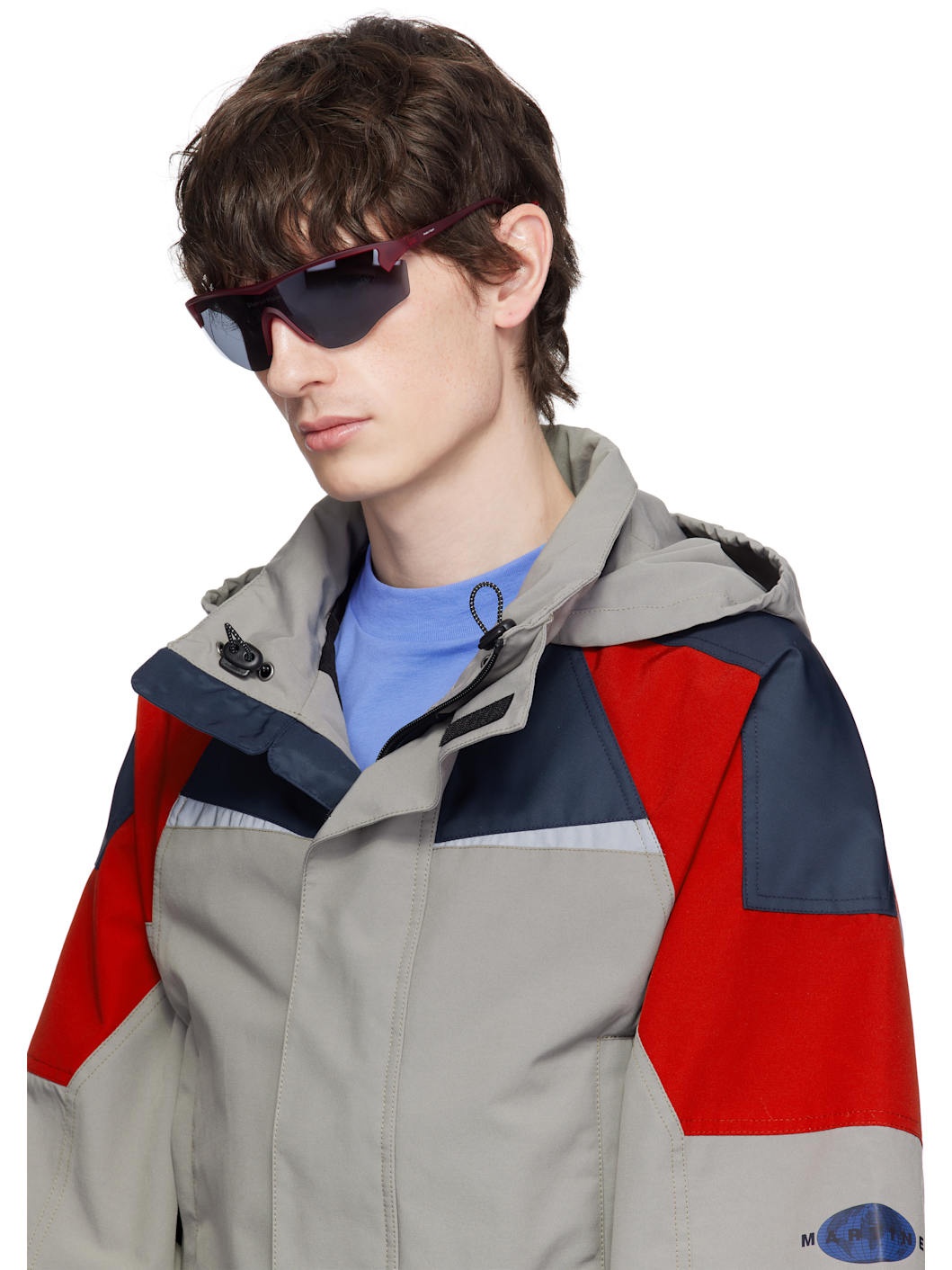Red Junya Racer Sunglasses - 4