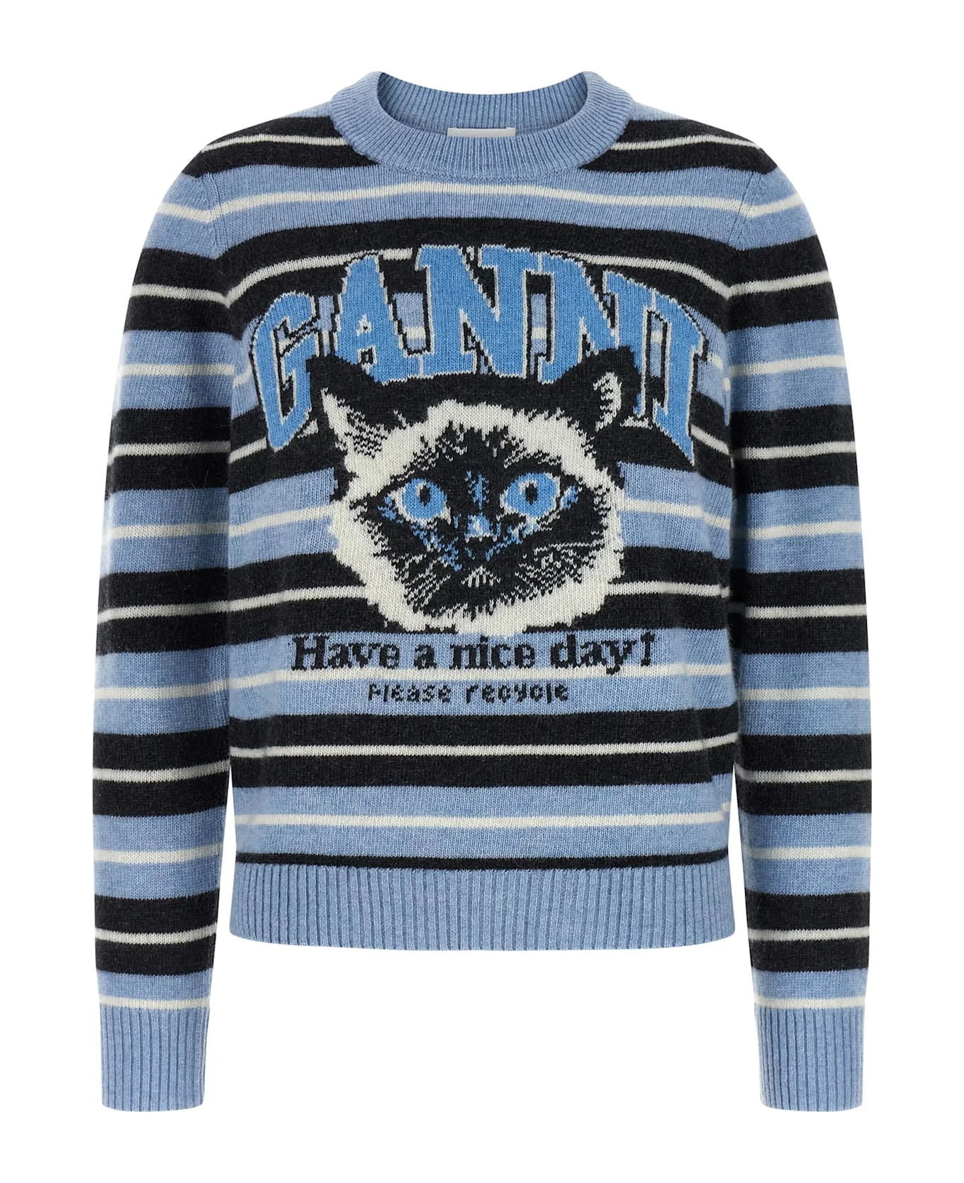 'graphic Wool' Sweater - 1