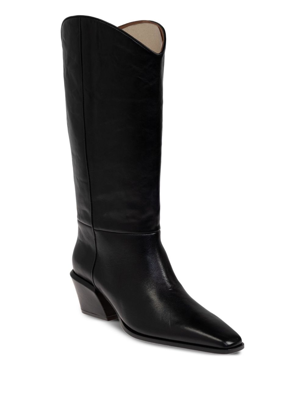 50mm Bettina leather pointed-toe boots - 2