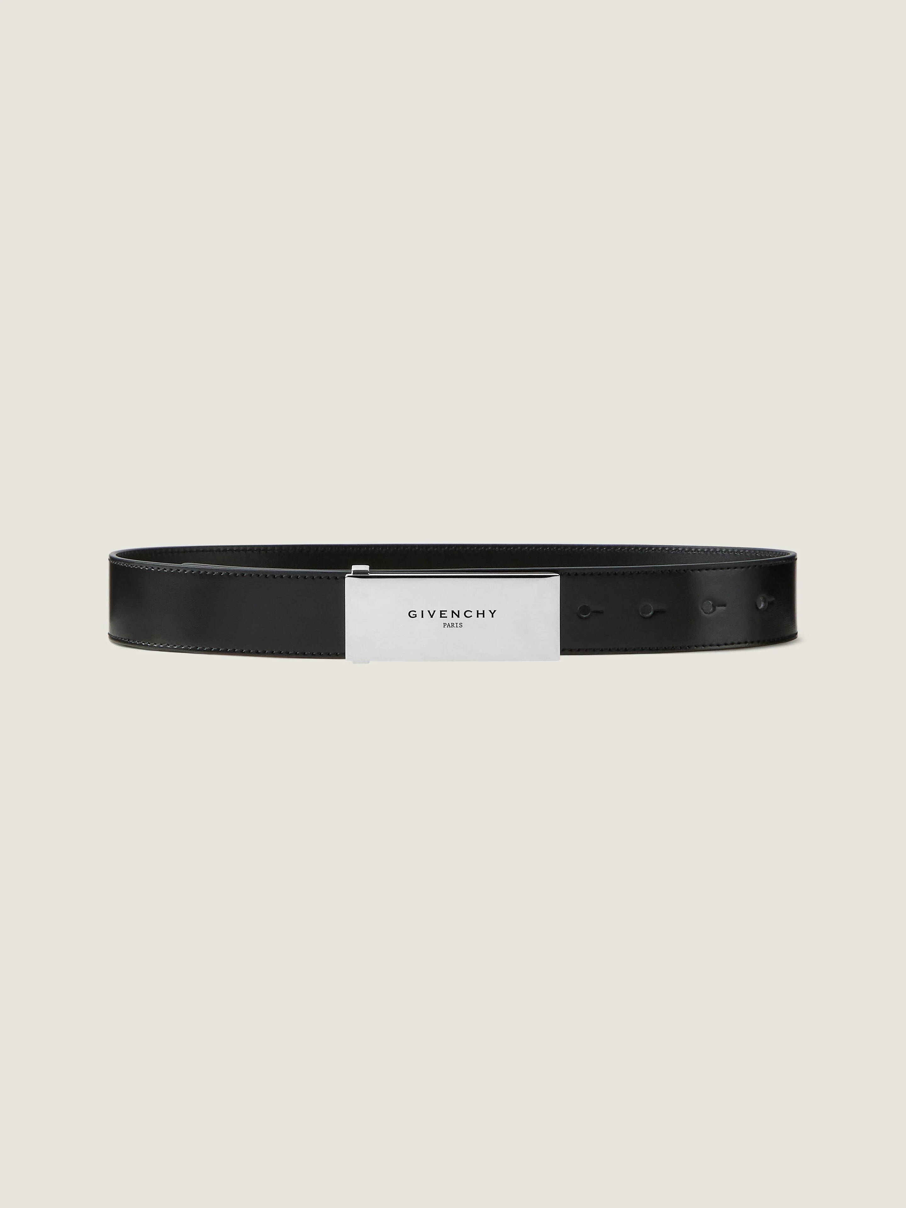 LABEL BELT IN BOX LEATHER - 1