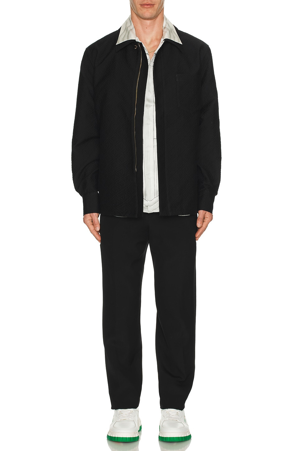 Jacquard Shacket - 5