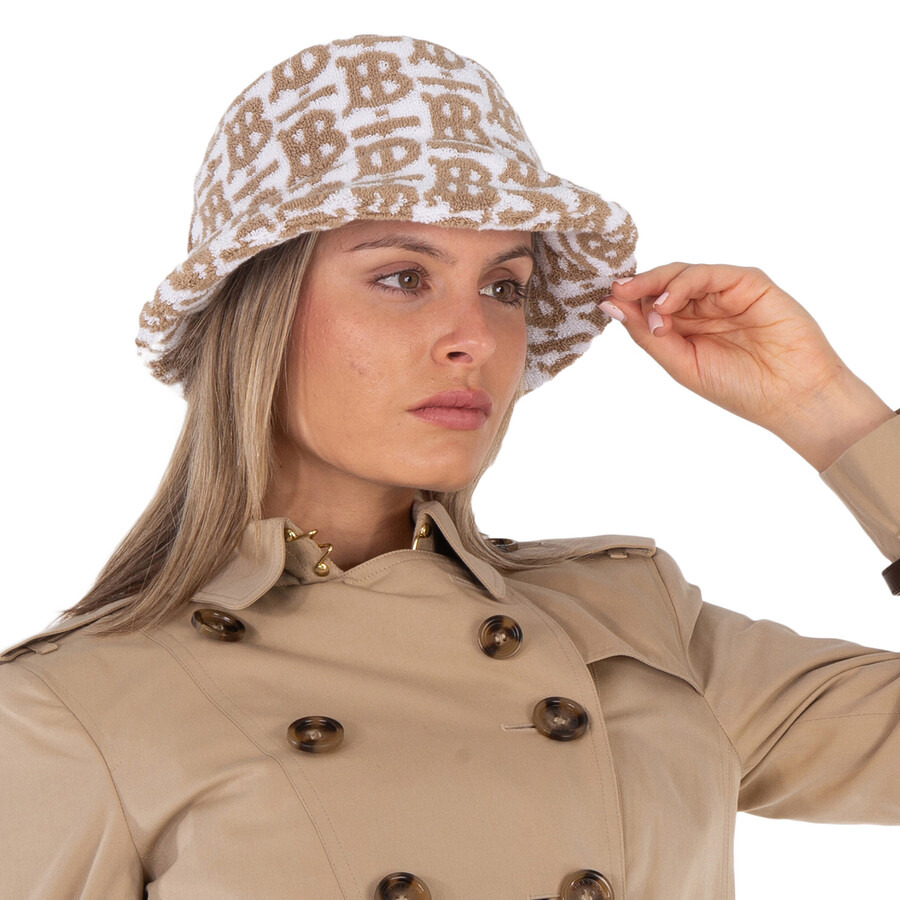 Burberry Monogram Jacquard Terry Bucket Hat - 2
