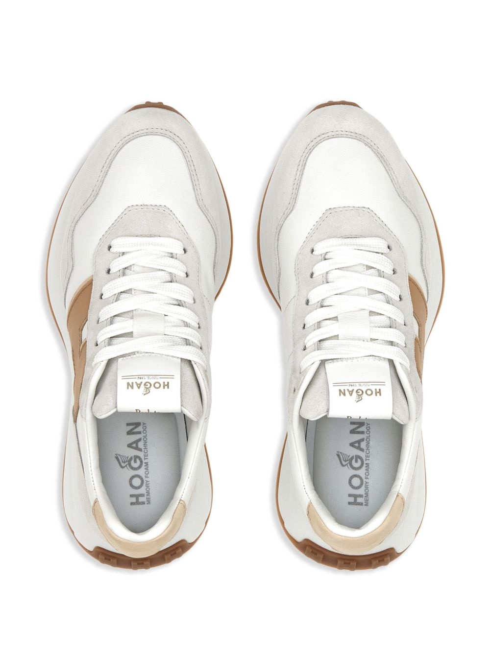 logo-patch sneakers - 4