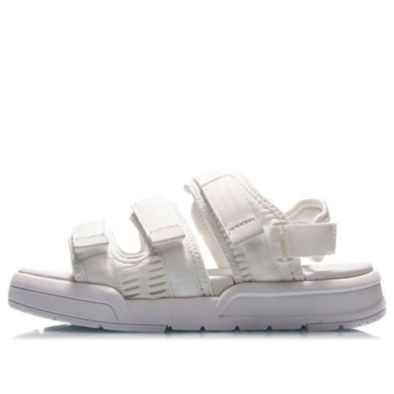 (WMNS) Li-Ning Slippers 'White' AGUN012-11 - 1