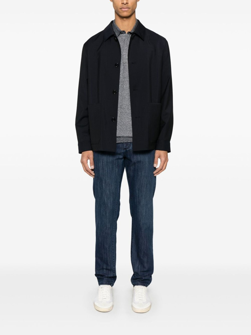 ZEGNA buttoned shirt jacket outlook