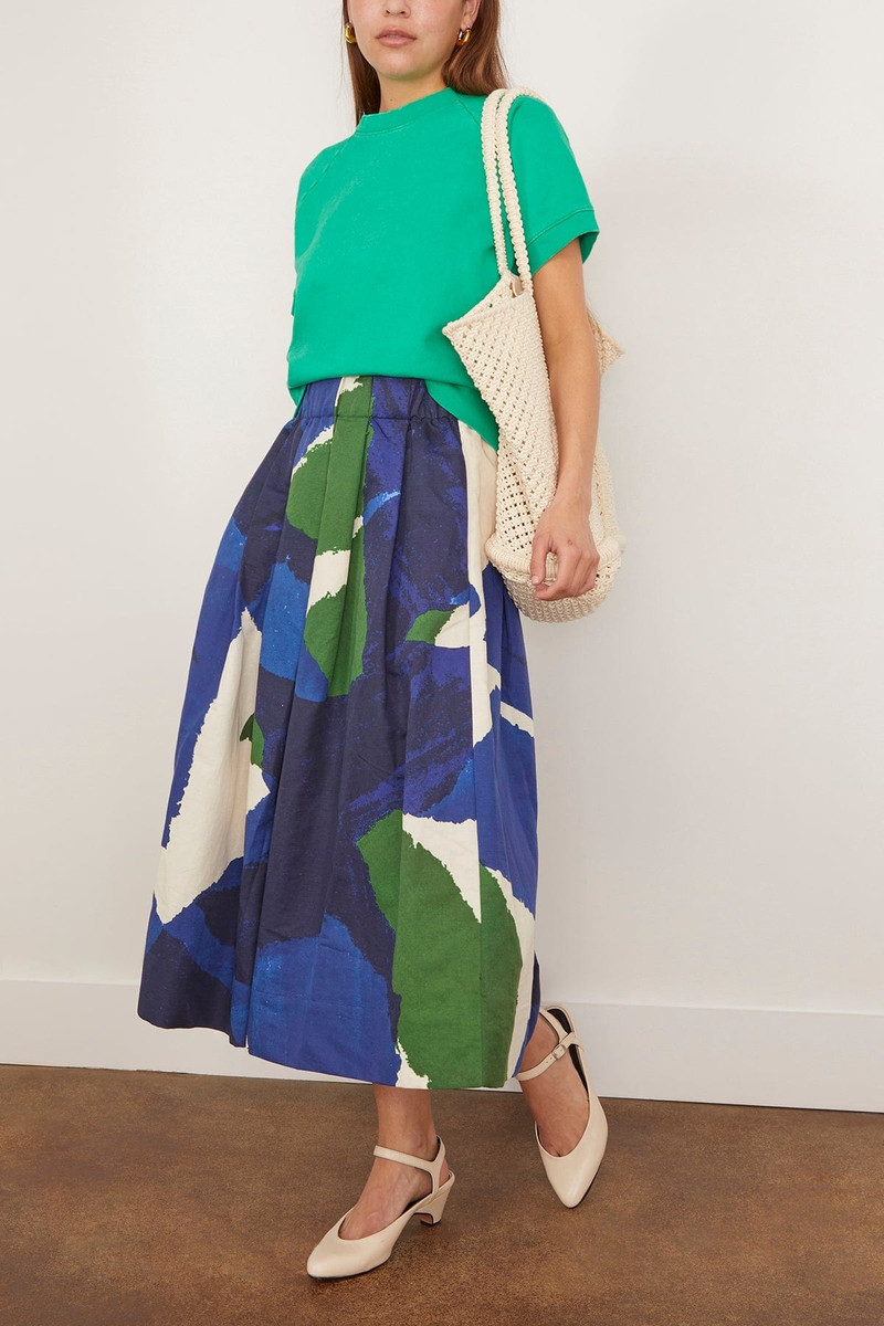 RACHEL COMEY Billi Sweatshirt in Green Apple outlook