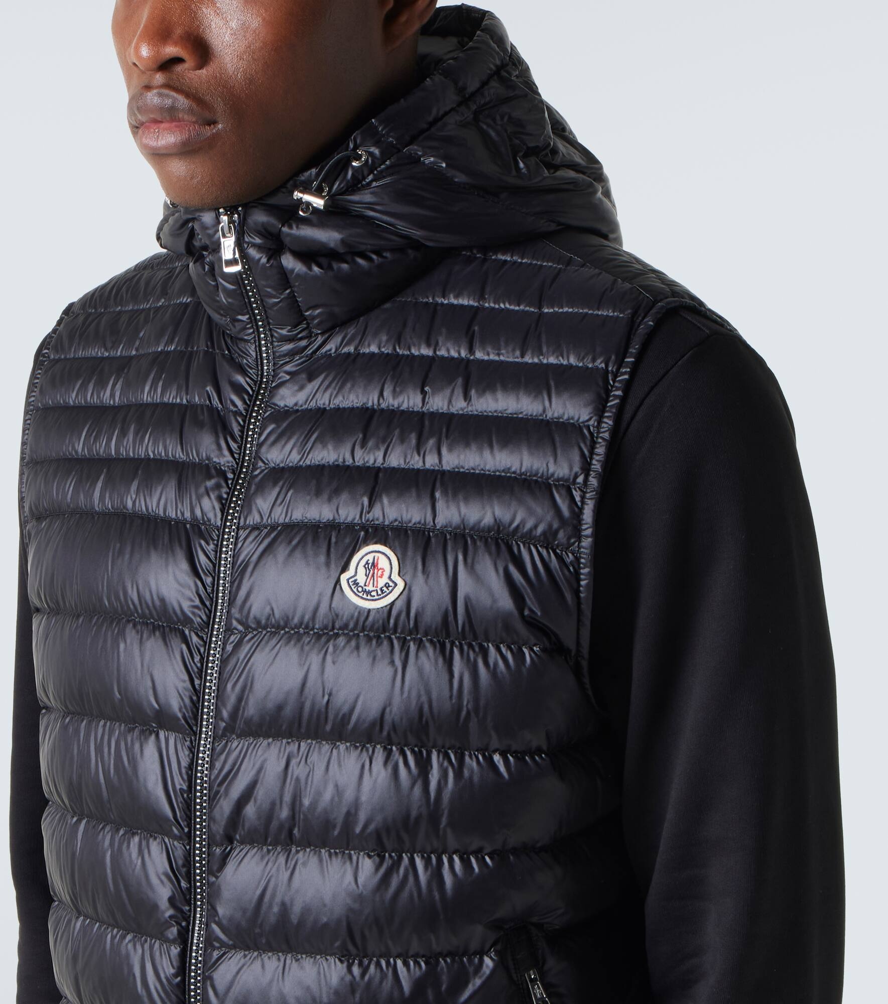 Quilted down vest - 5