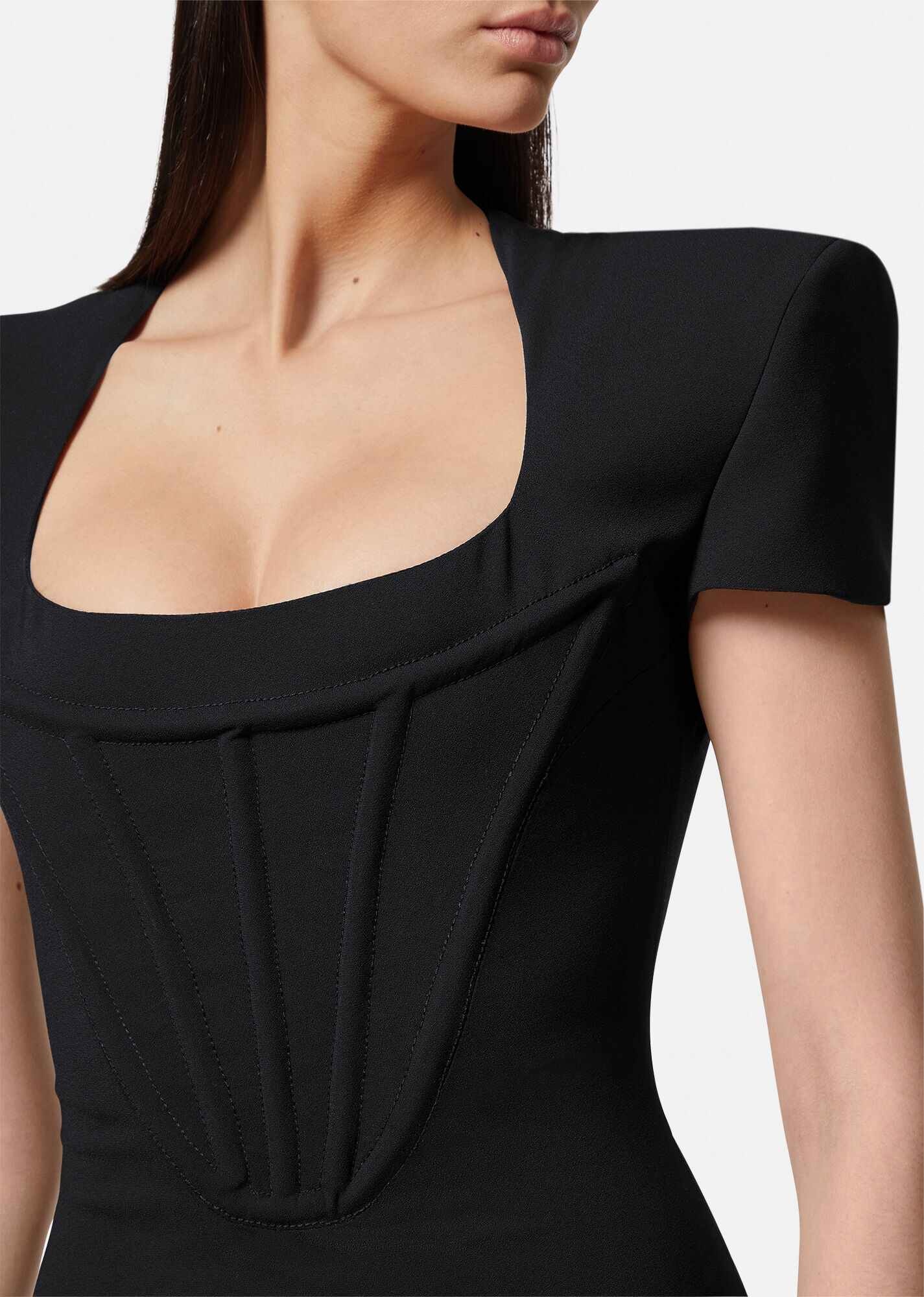 Corset Midi Dress - 5