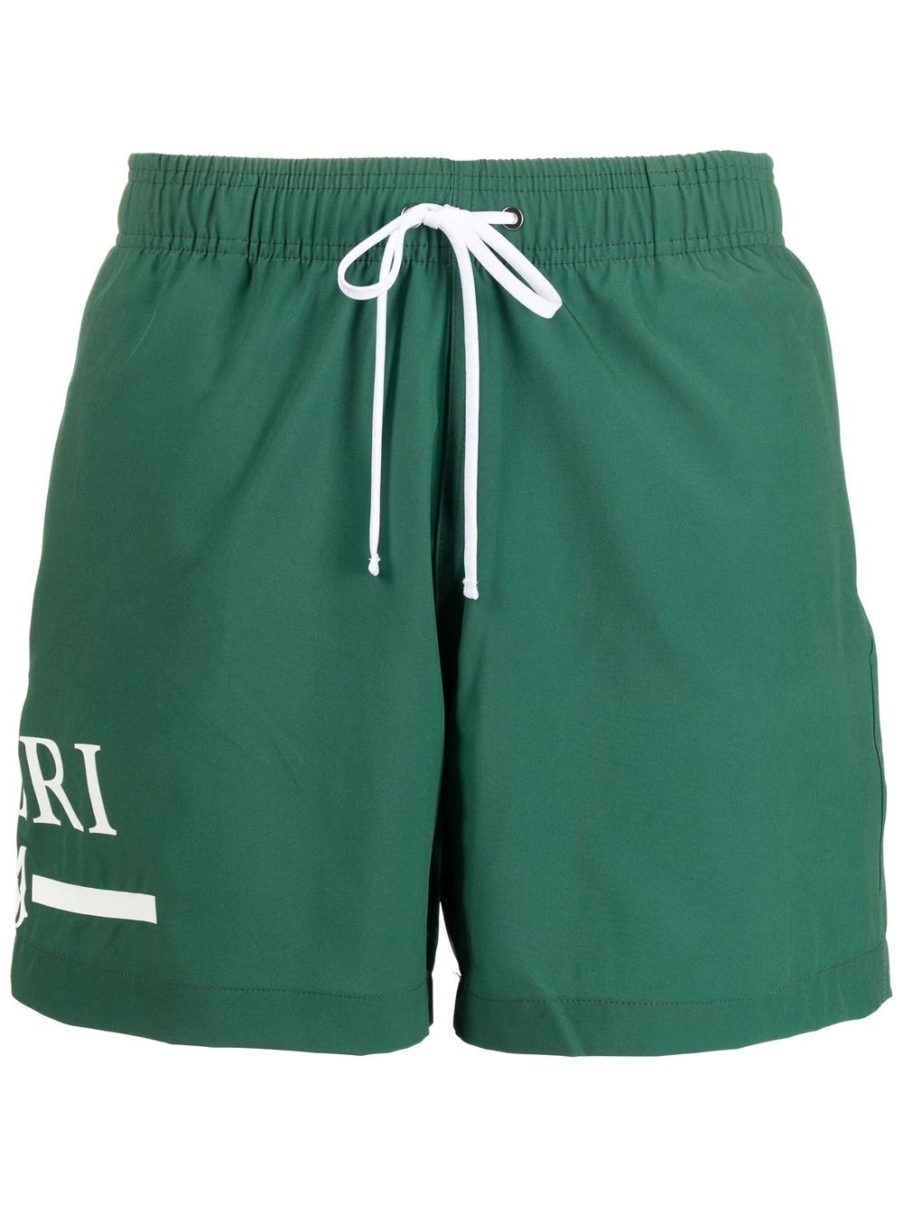 logo print swim shorts - 1