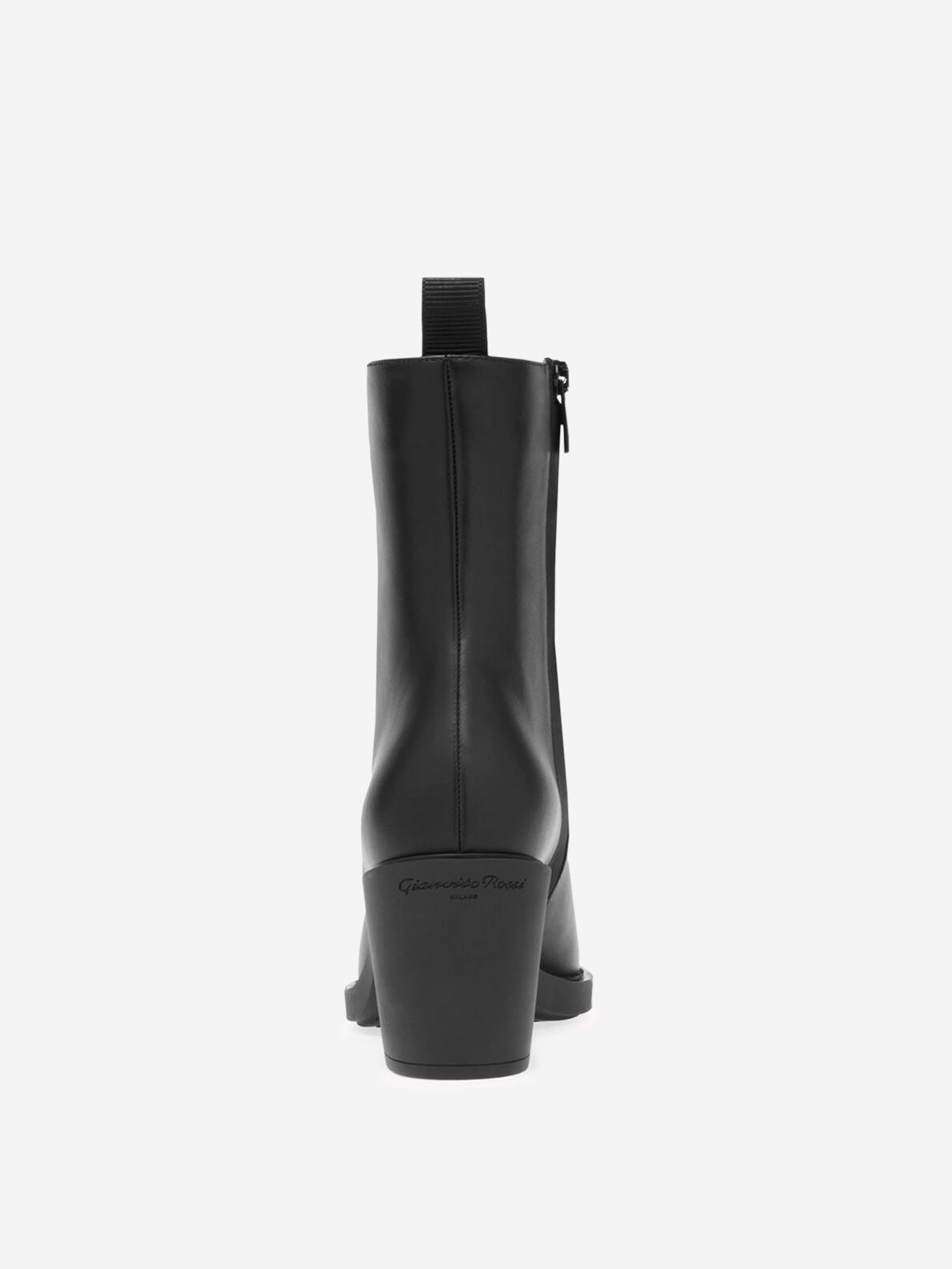 Gianvito Rossi DYLAN LEATHER BOOTS | santaeulalia | REVERSIBLE