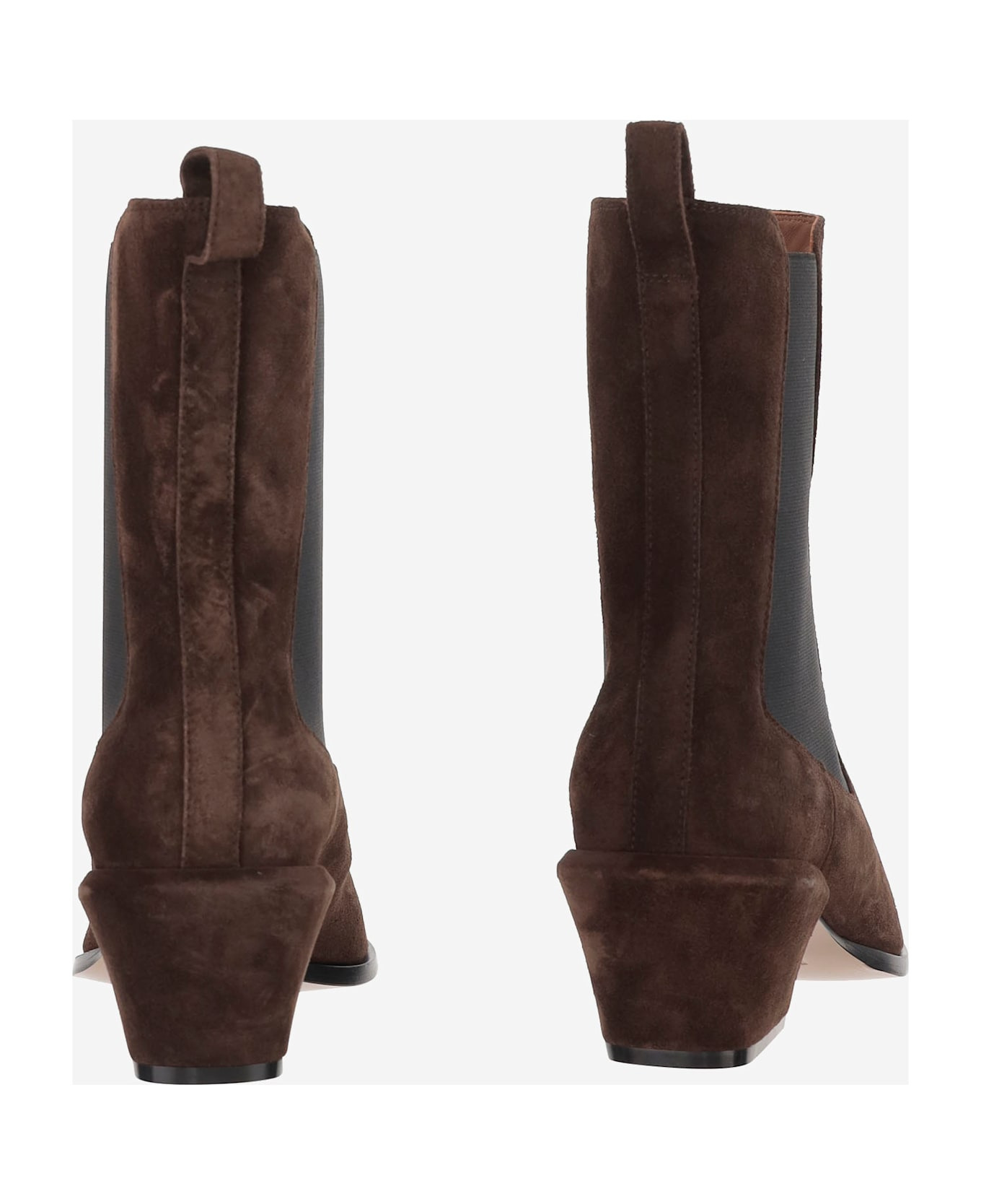 Bettina 50 Leather Ankle Boots - 3