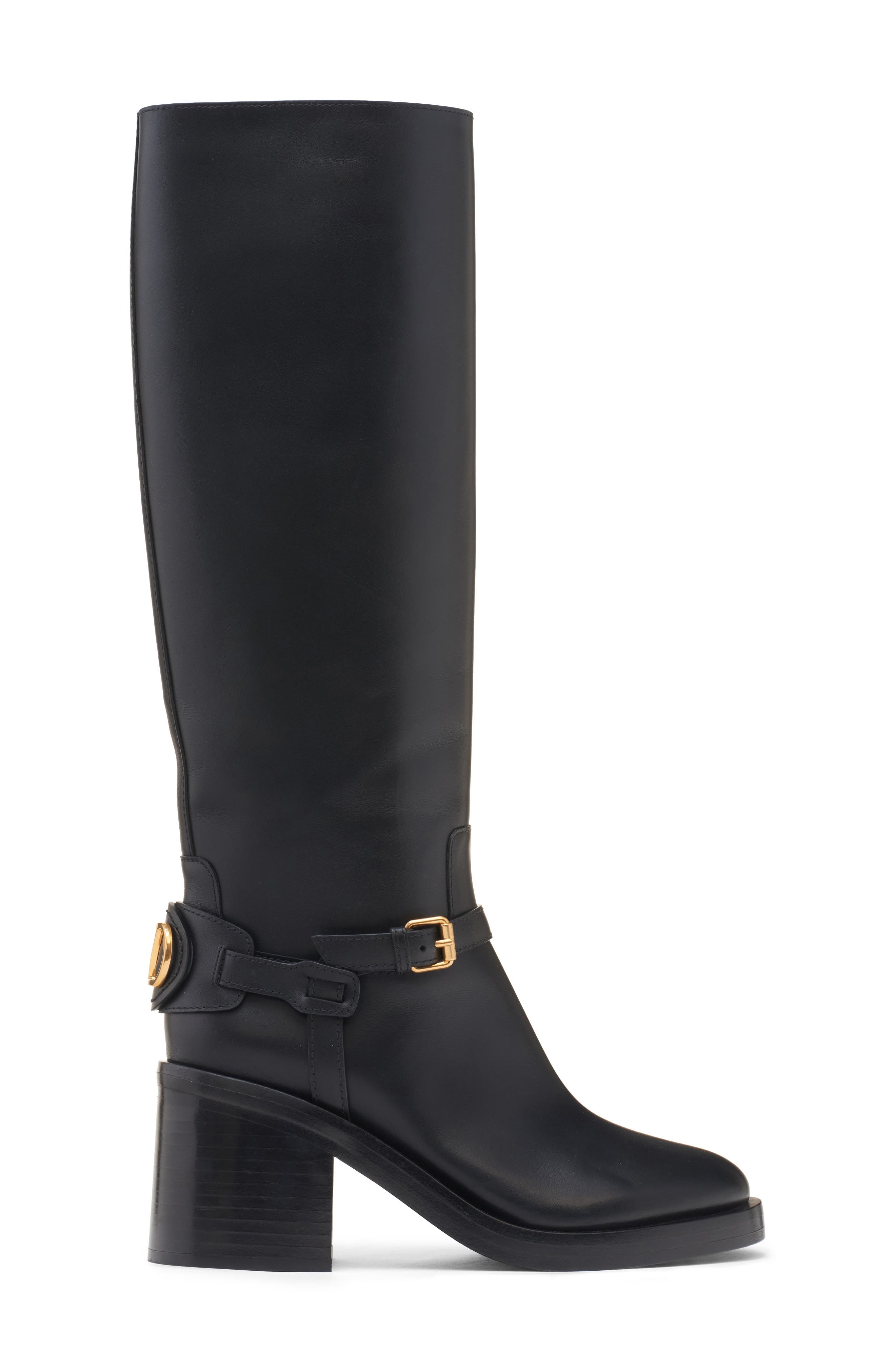 Valentino Garavani VLOGO Signature Boot in Black at Nordstrom - 3