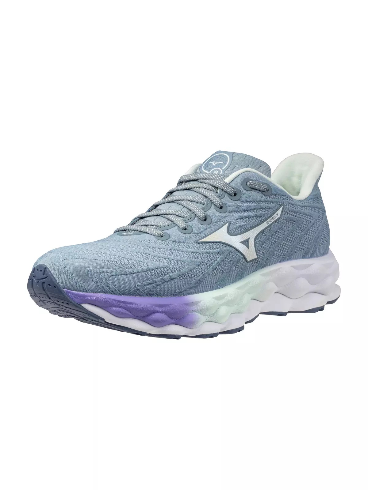 Wave Sky 8 "Citadel/Hint of Mint" Women's Running Shoe - 3