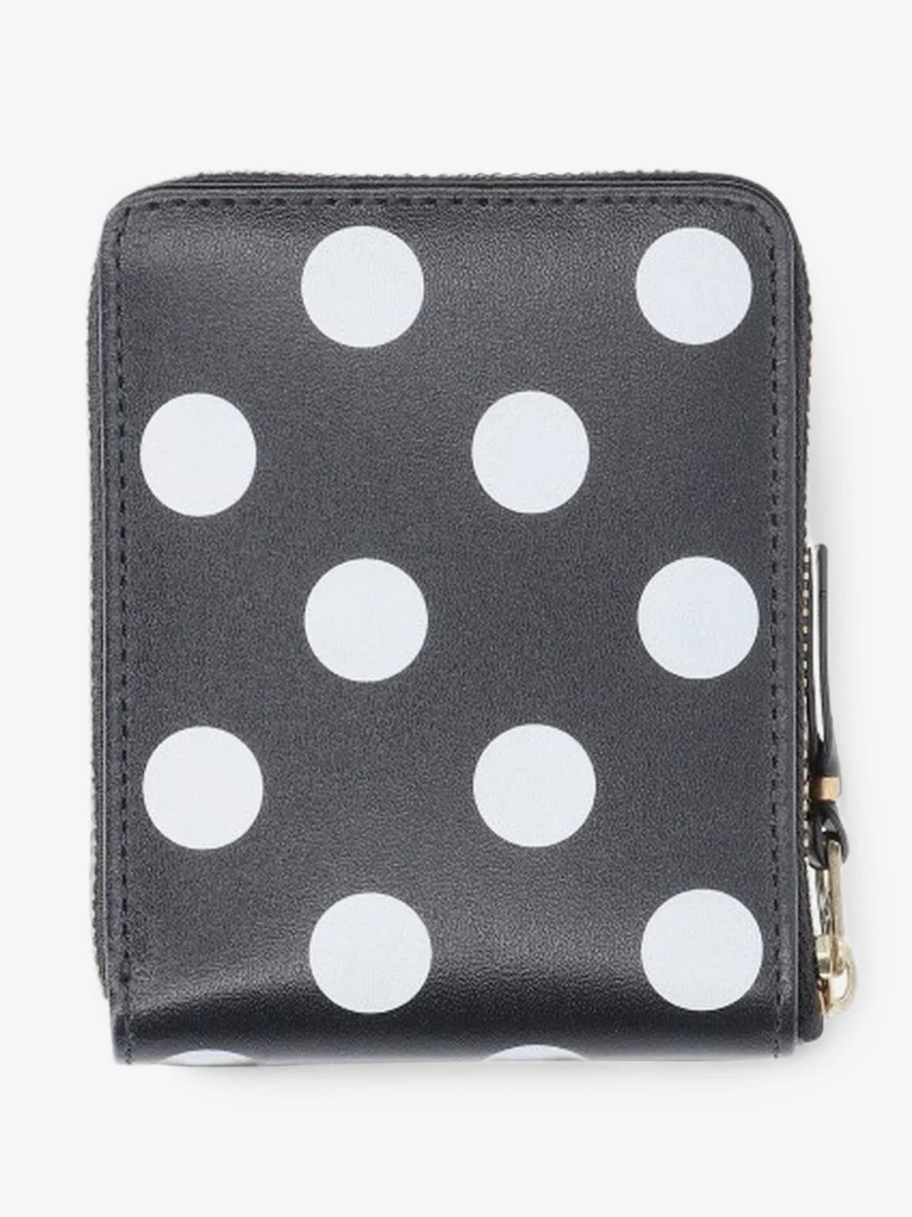 polka-dot leather wallet - 1